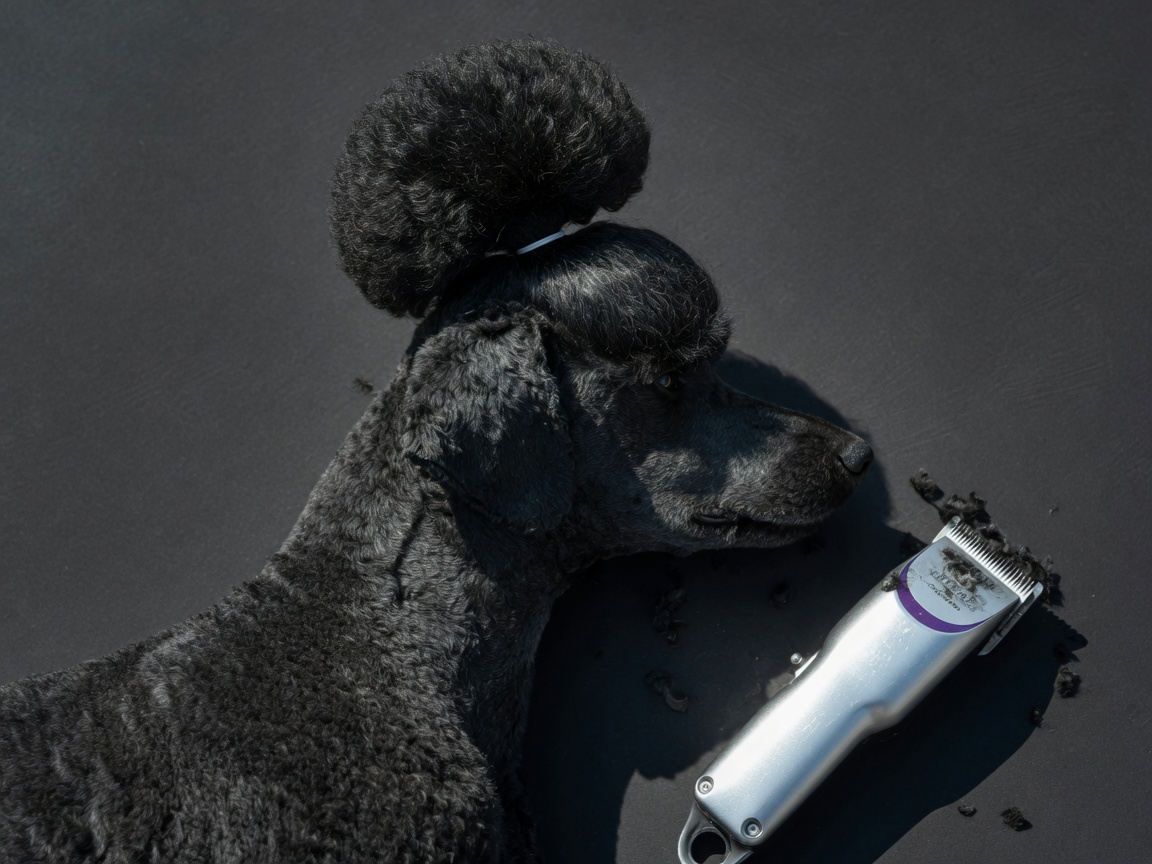 How do you relax a Poodle?