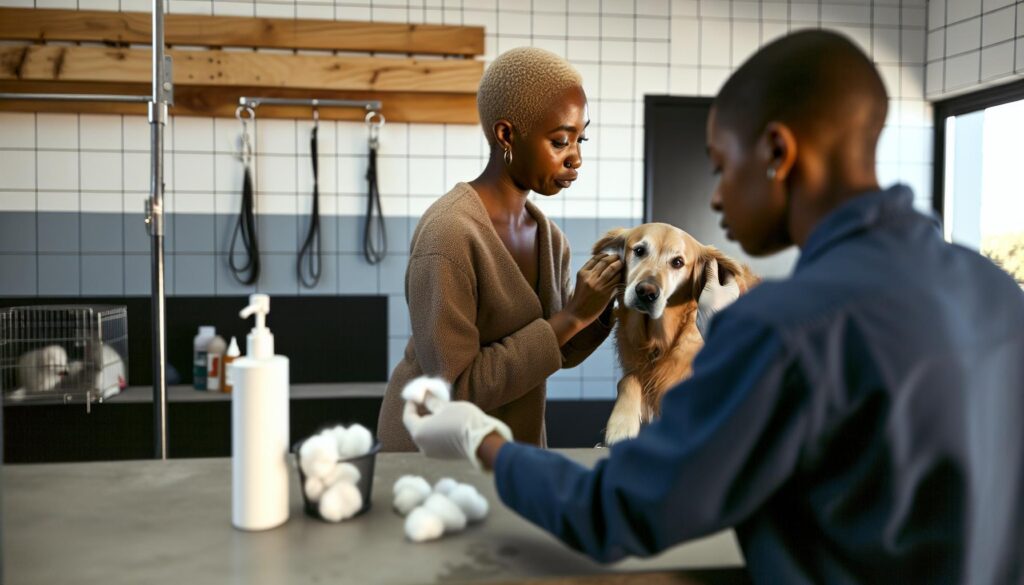 How Do Groomers Clean Dogs Ears: Safe Cleaning Process