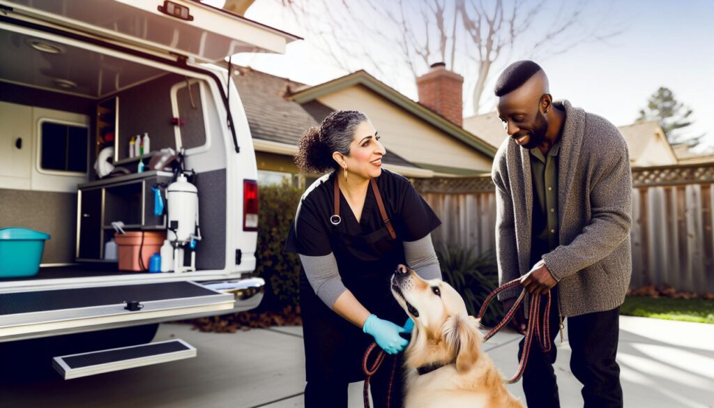 What Are Dog Groomers Who Come to Your House? Mobile Benefits