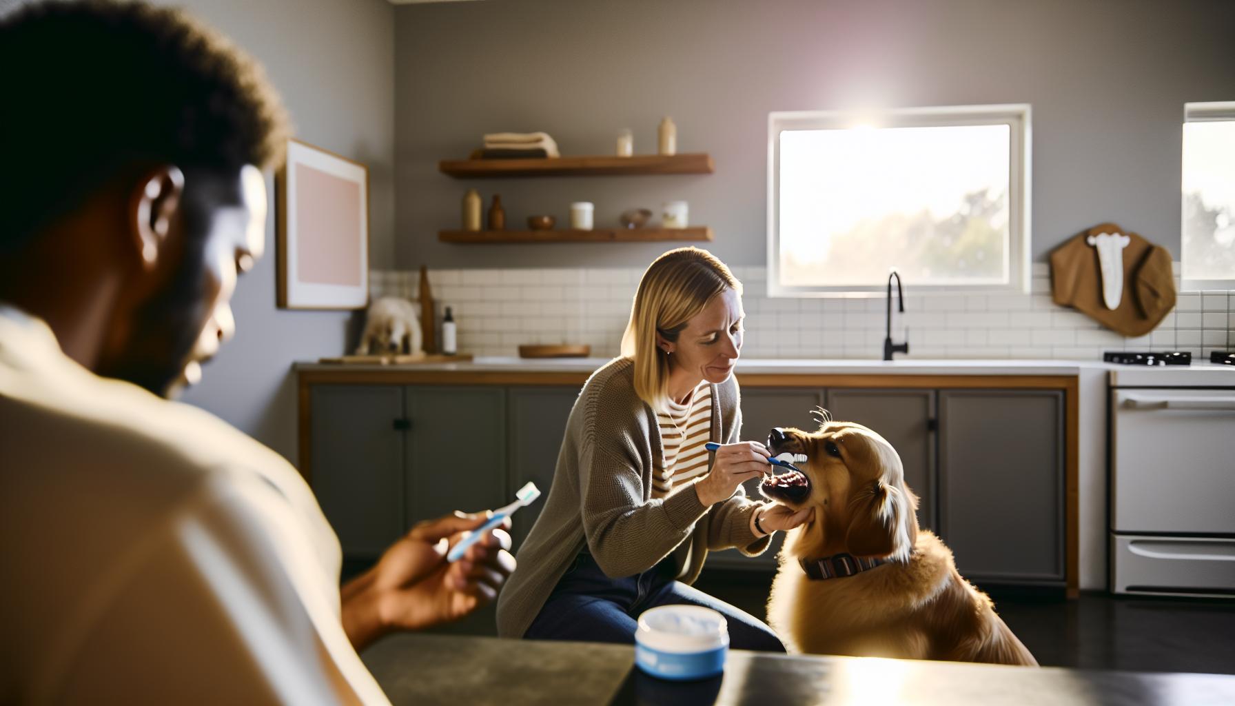 Addressing Anxious Dogs During Teeth Brushing Sessions