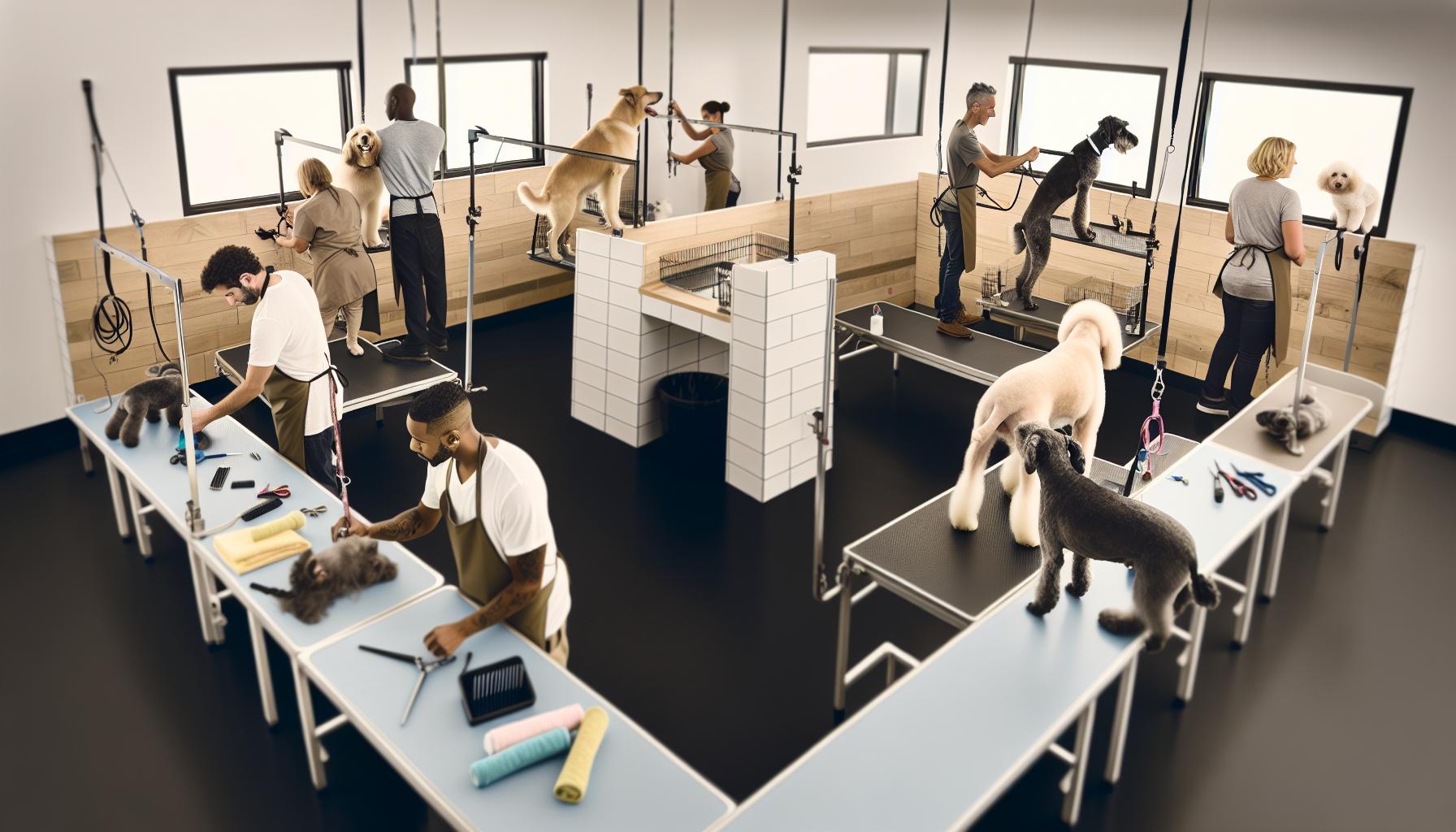 Balancing Safety, Comfort, and Efficiency at the Groomers