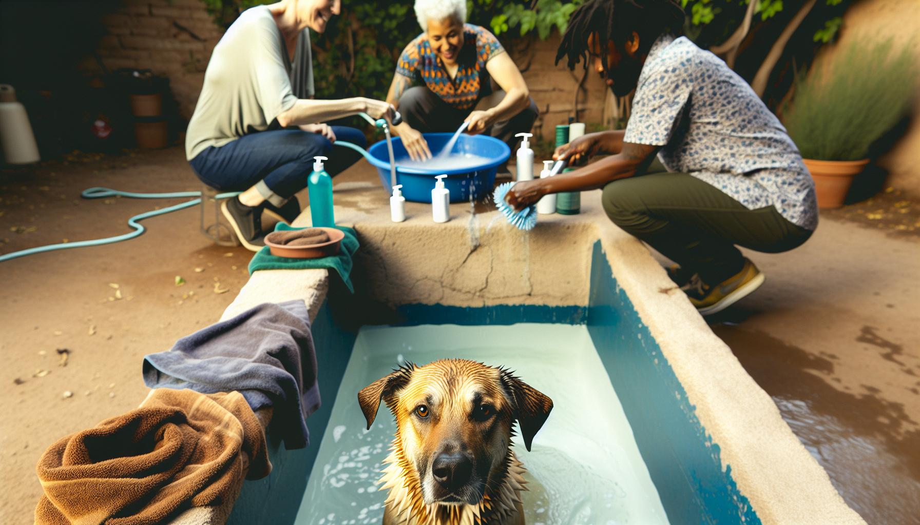 Bathing Techniques‌ for a Calm, Clean Dog