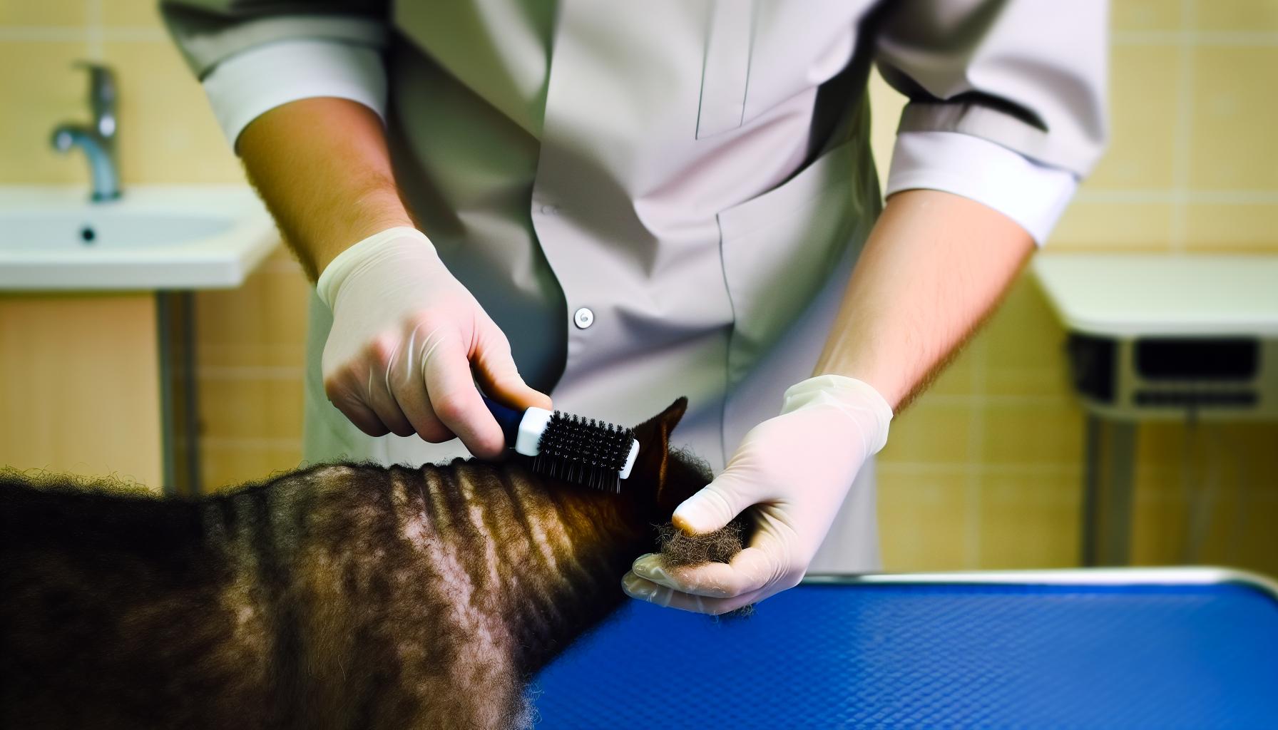 Brushing Techniques That Keep Short Coats​ Healthy