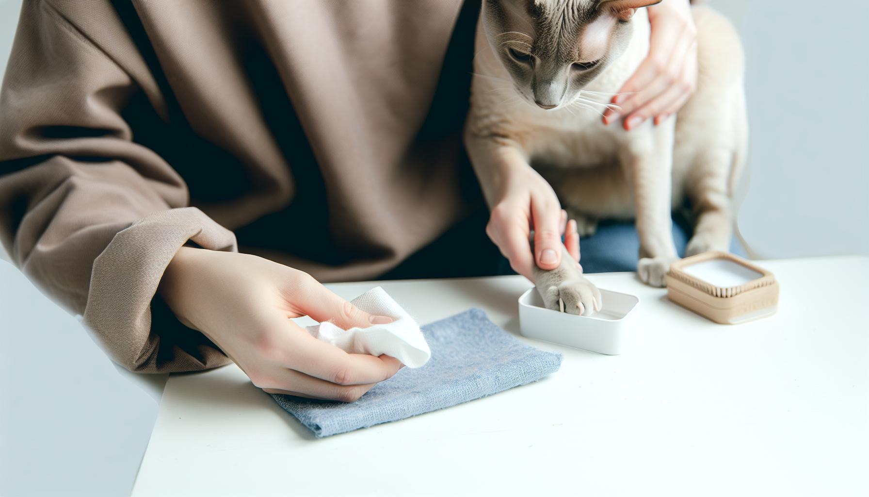 How Do Groomers Cut Cat Nails: Safe Trimming Techniques 5 Cleaning and Caring for Cat Nails after trimming