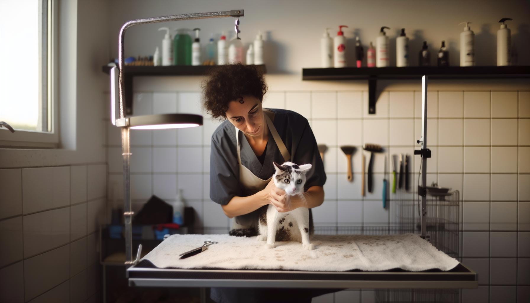 Common Grooming Challenges: handling Anxious or Difficult Cats with Compassion