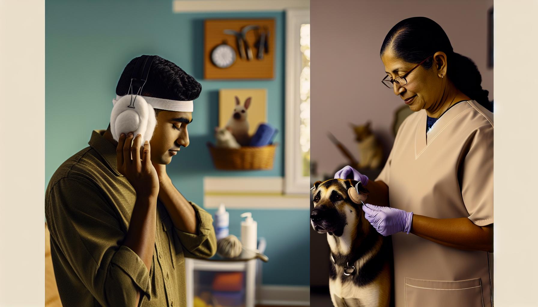comparing Ear Protection: ‍DIY vs. Professional Groomers