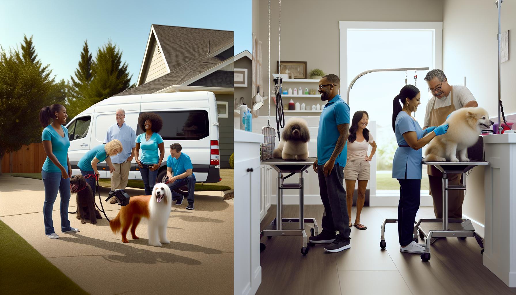 Comparing Mobile Grooming vs. Salon-Based ⁤Services