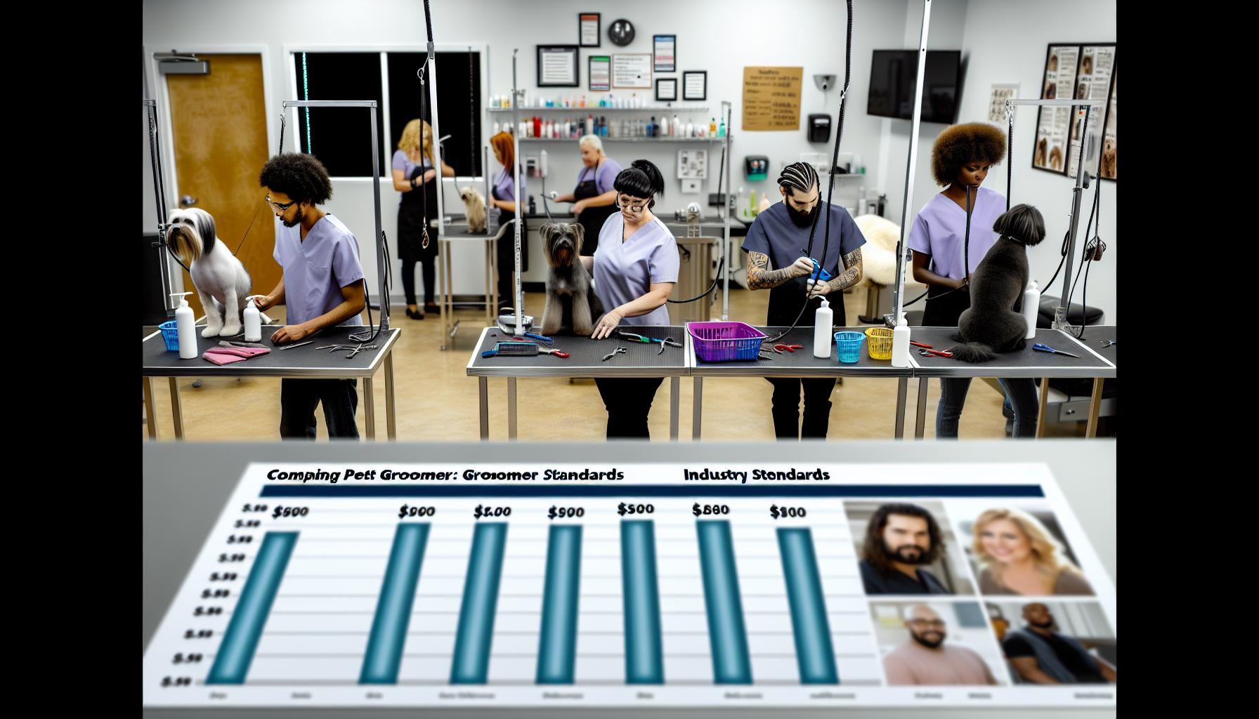 Comparing PetSmart Groomer Pay with Industry Standards