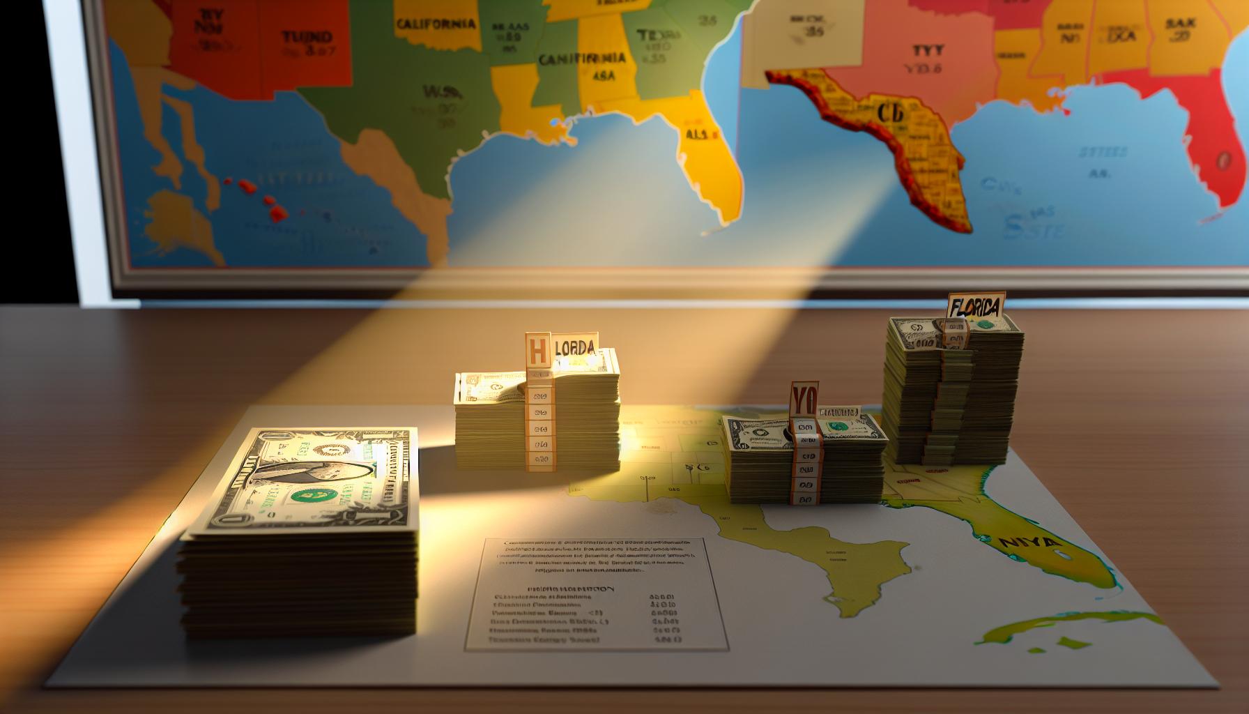 Comparing Salaries: Florida vs. other States