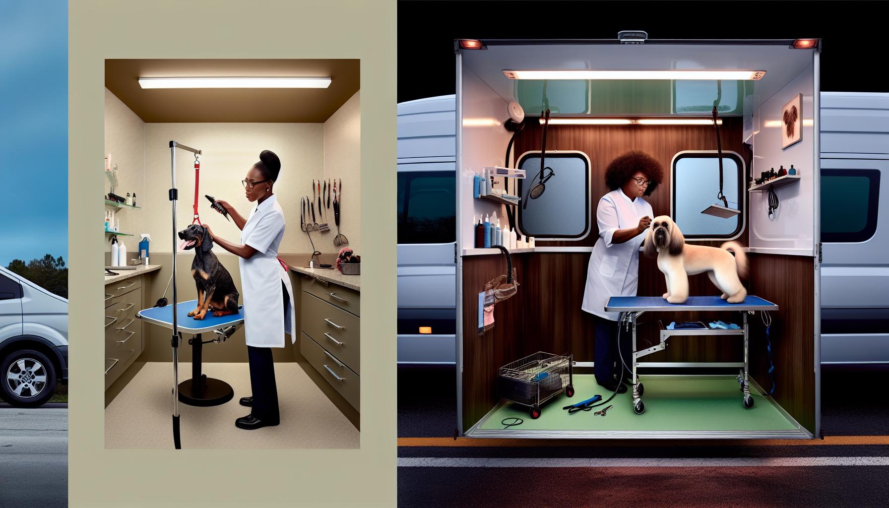 Comparing Salaries: Salon Groomers vs. Mobile Groomers