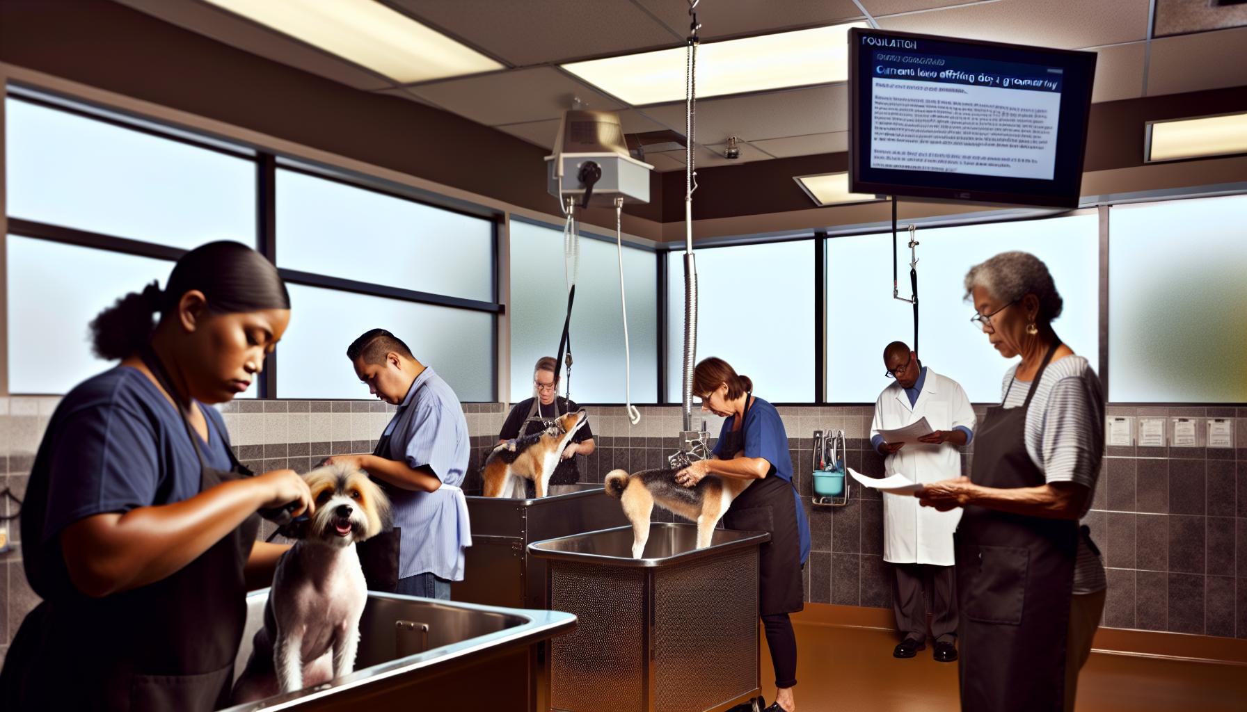 current Laws ​Affecting Dog Groomers' Status