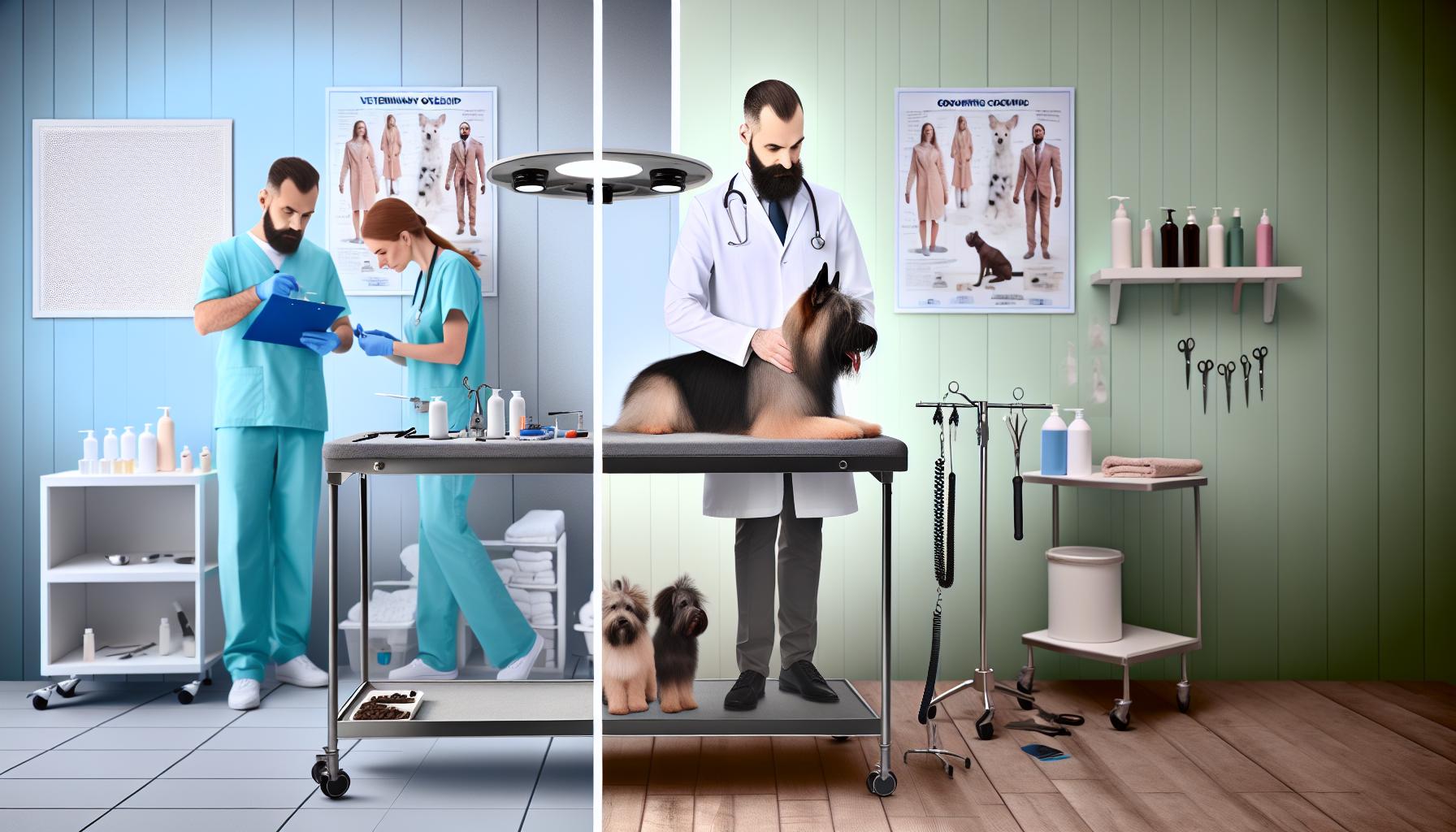 Differences Between Veterinary Oversight and Grooming ‍Regulation