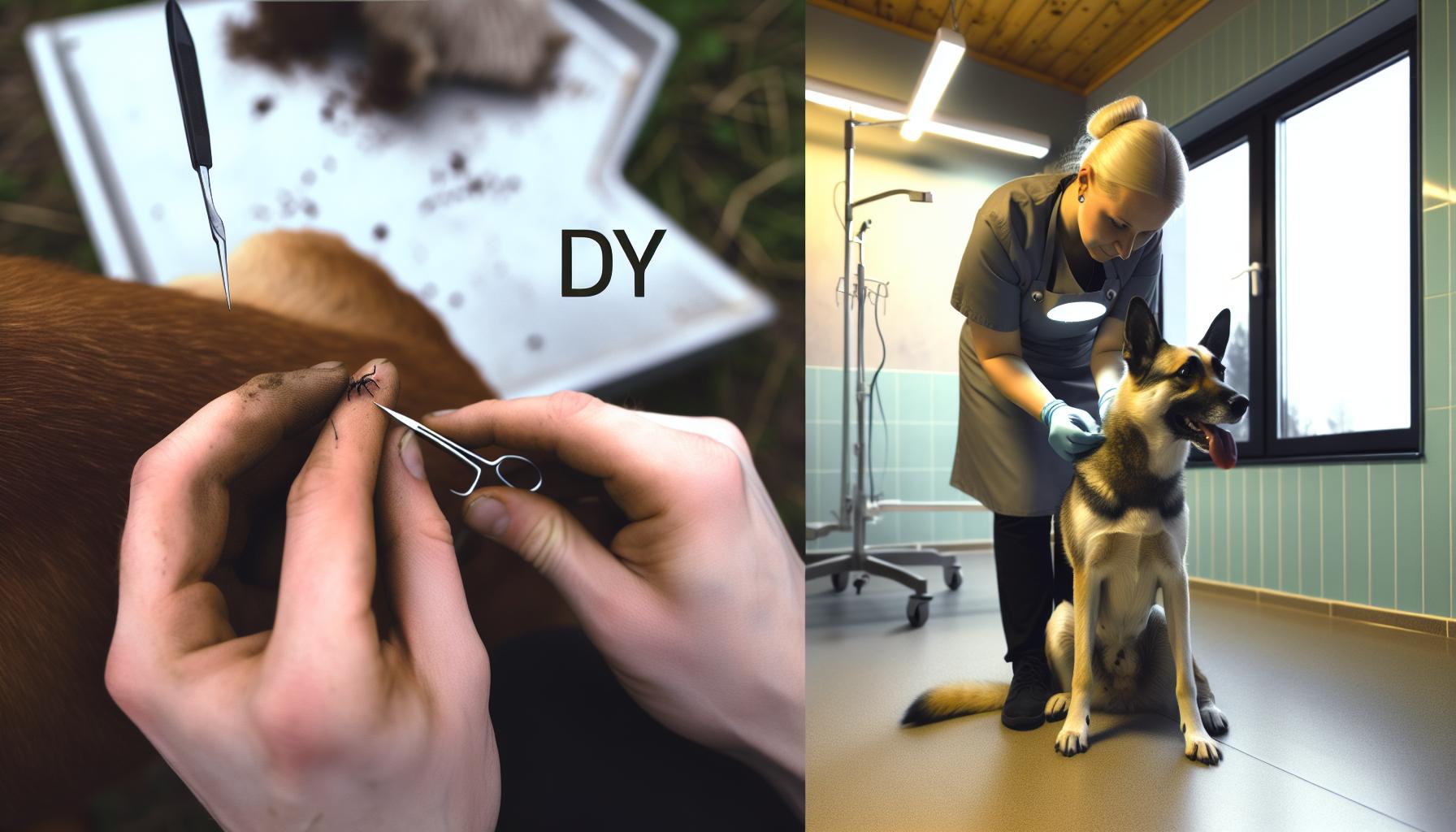 DIY Tick ⁢Removal ⁣vs. Professional ⁤Grooming: what's ‌Best?