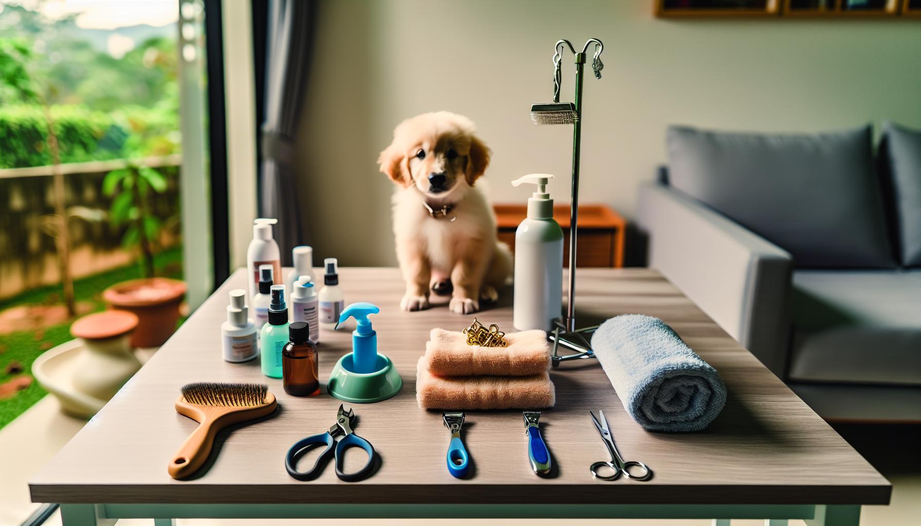 When Should You Take Puppy to Groomers? First Cut Timing 2 Essential Tools for Safe At-Home Puppy grooming