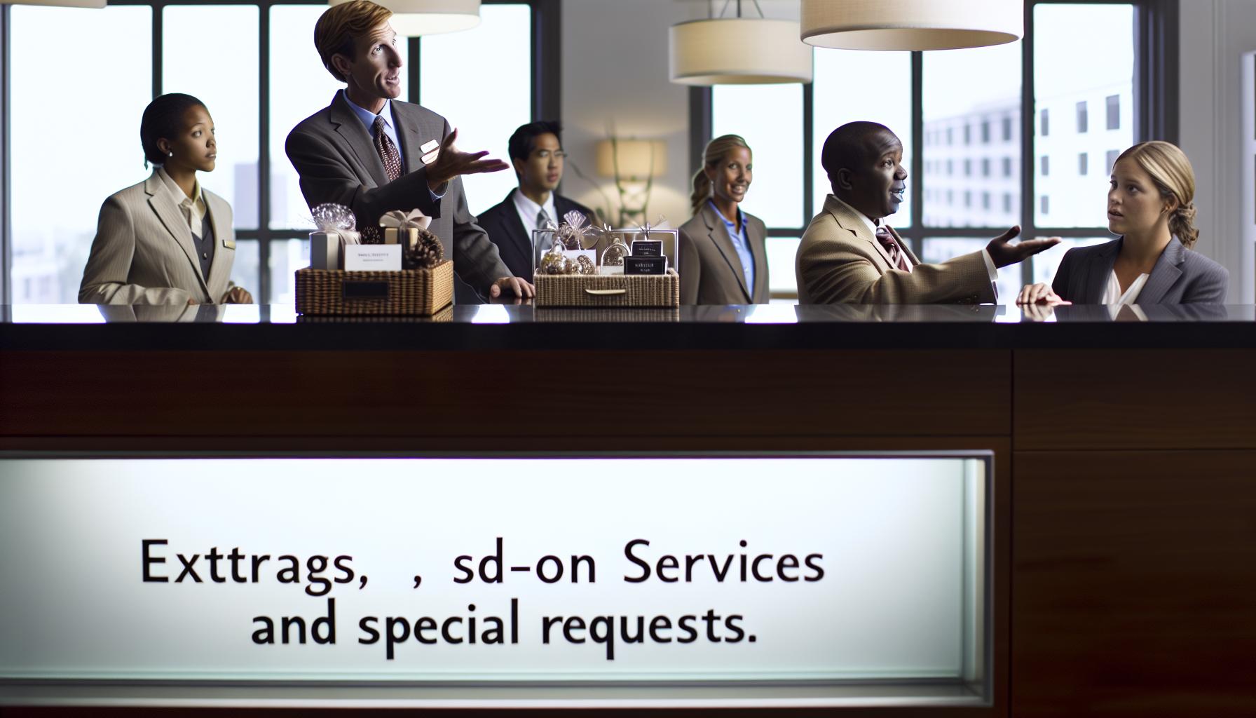 Extra Charges: Add-On Services and special Requests