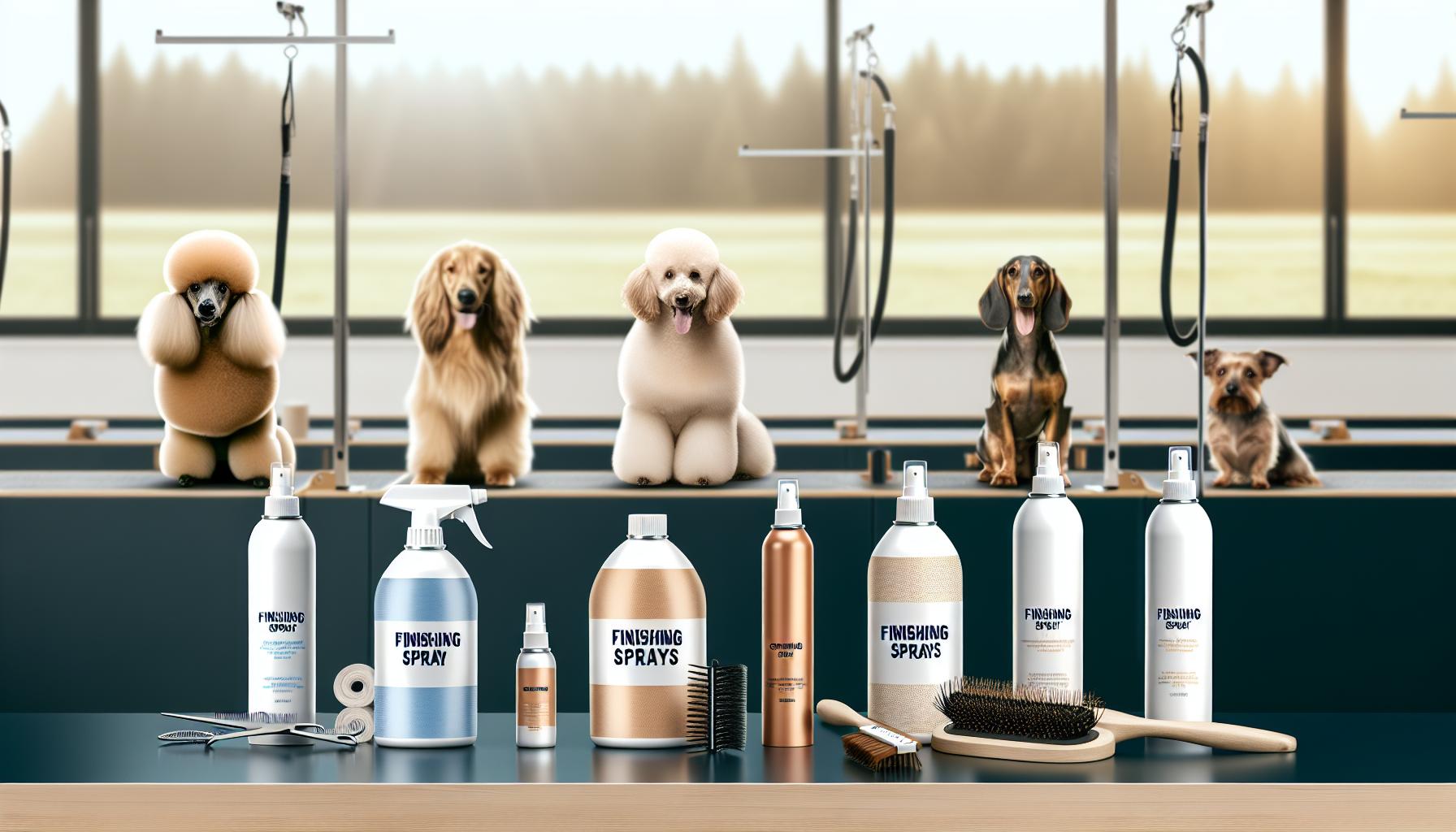 Finishing Sprays for Different Coat Types and Breeds