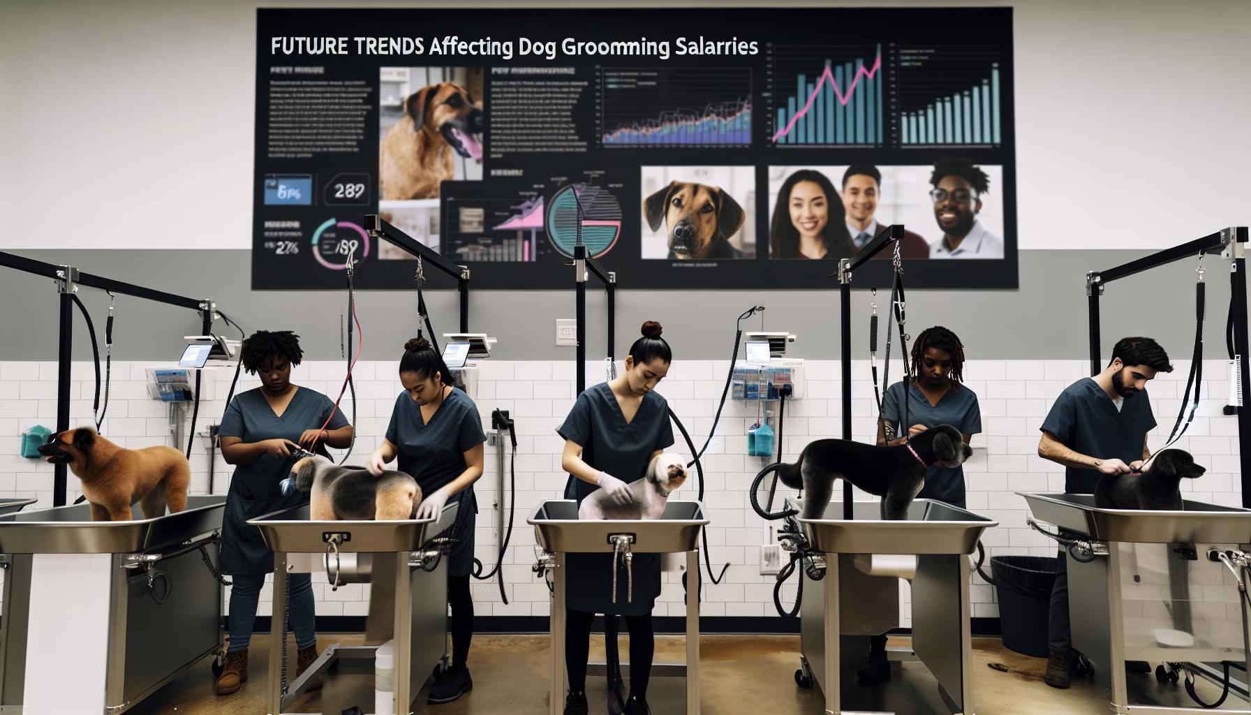 future Trends Affecting Dog Grooming​ Salaries
