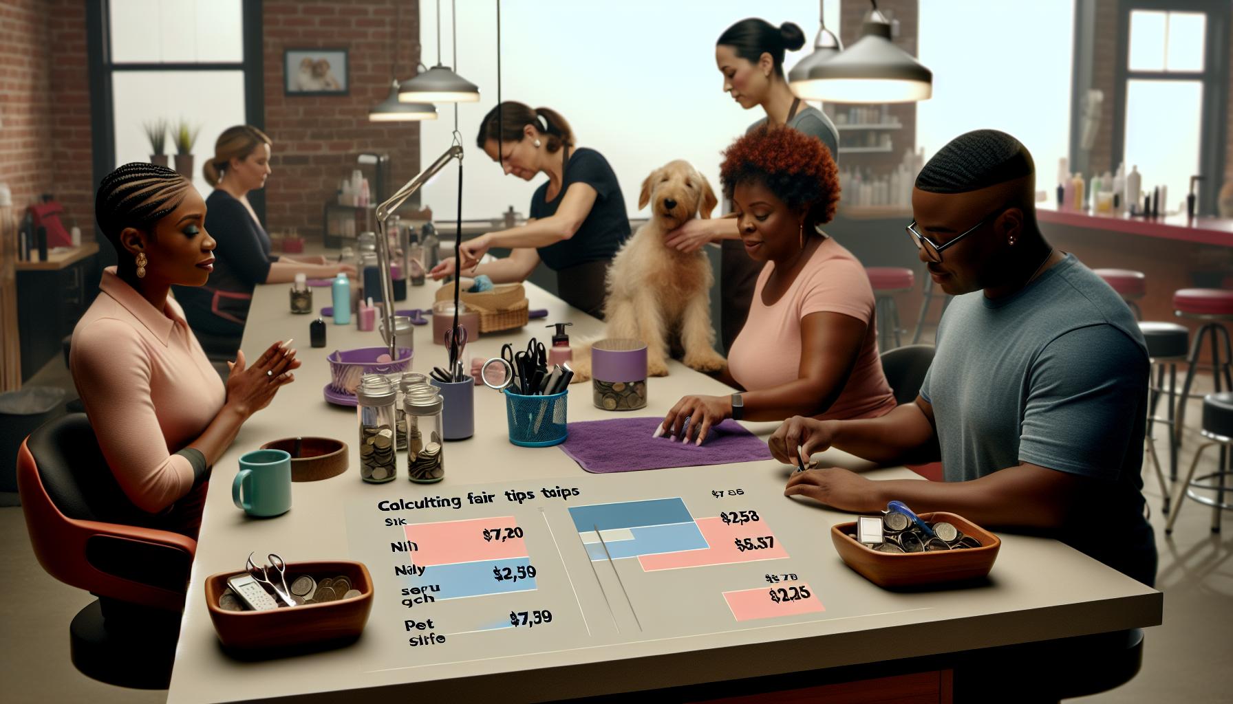 How to calculate Fair Tips for Different Grooming ‌Tasks