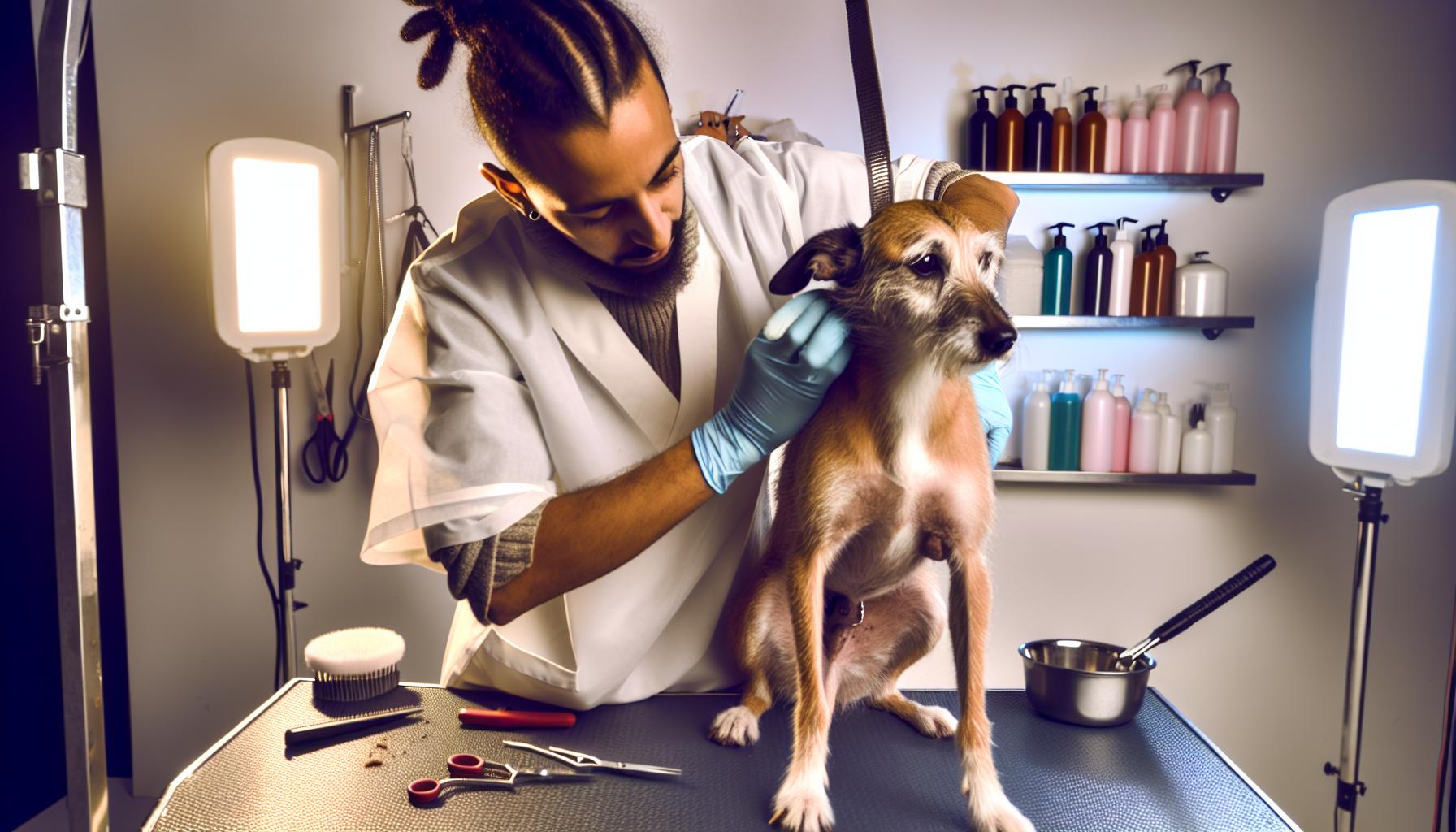How Dog Groomers Spot Fleas Quickly and Safely