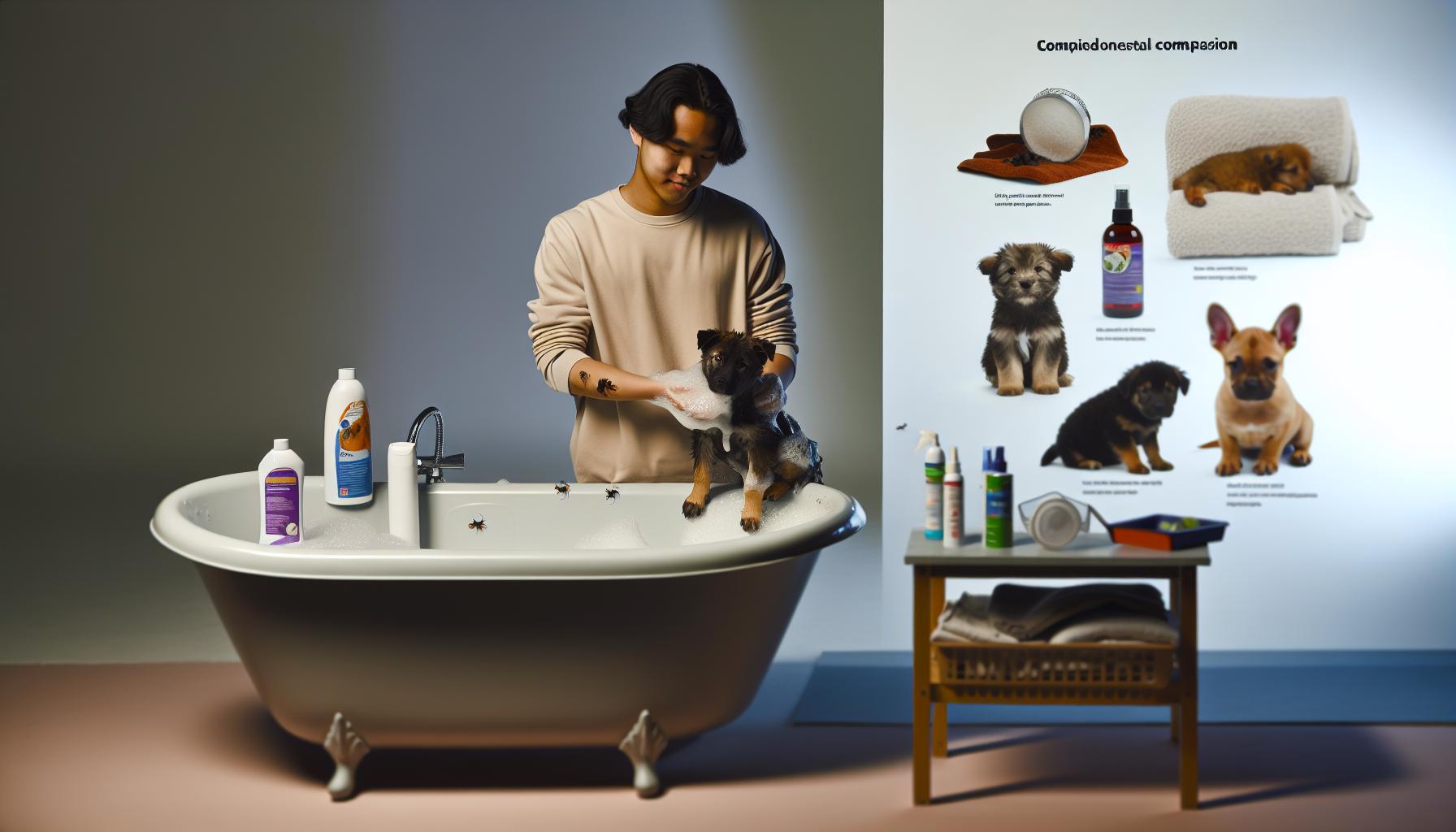 How Flea Baths Differ From Other Flea Control methods