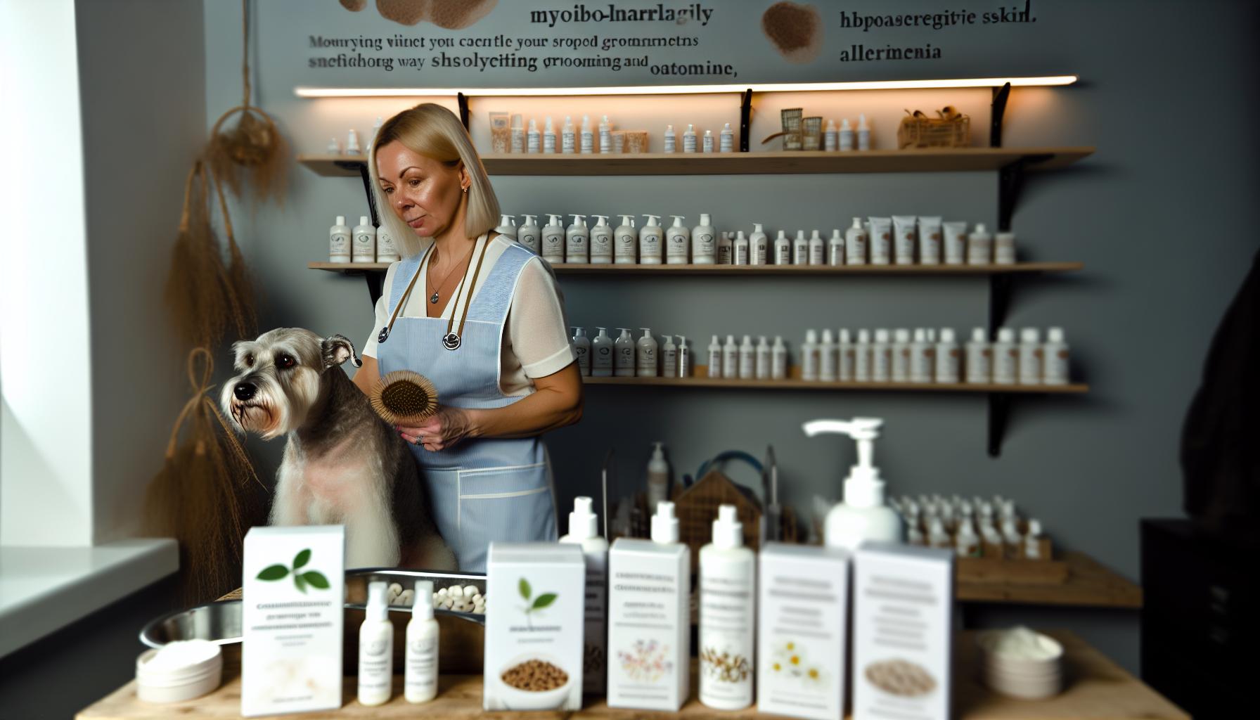 How Groomers Address Sensitive Skin and Allergies with Gentle Scents