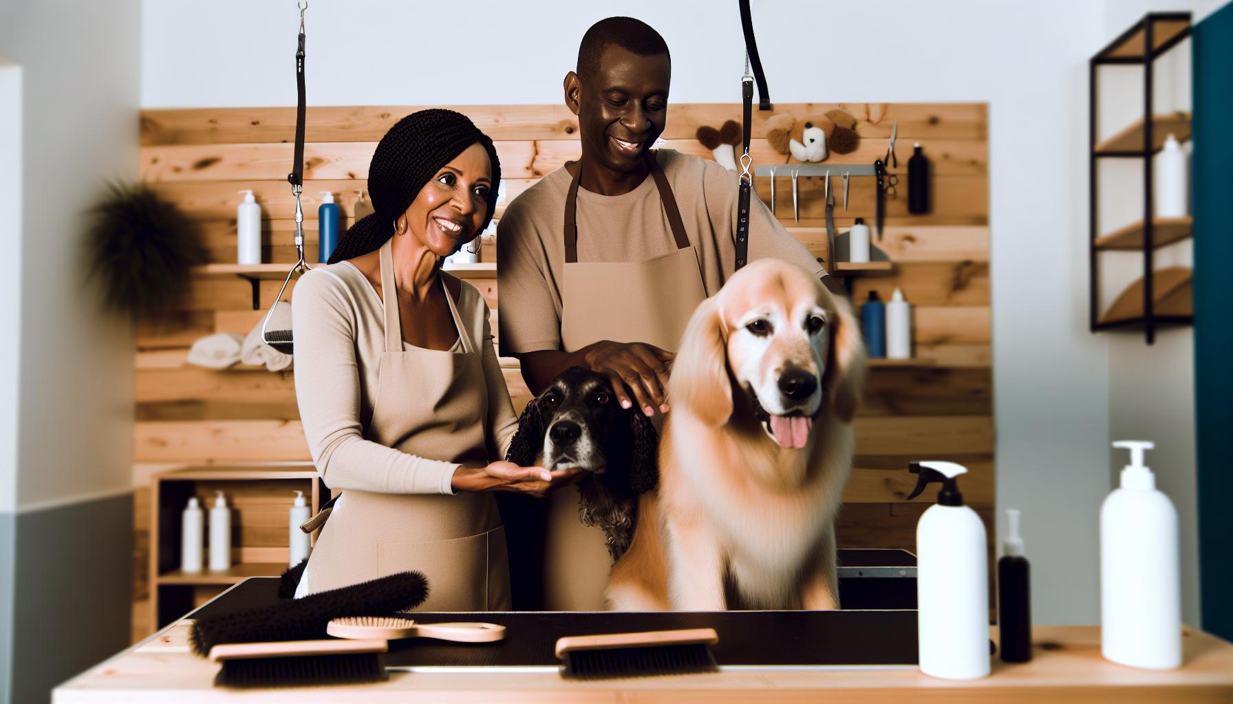 How Groomers Calm Anxious Dogs​ During‌ Bath⁢ and Haircuts