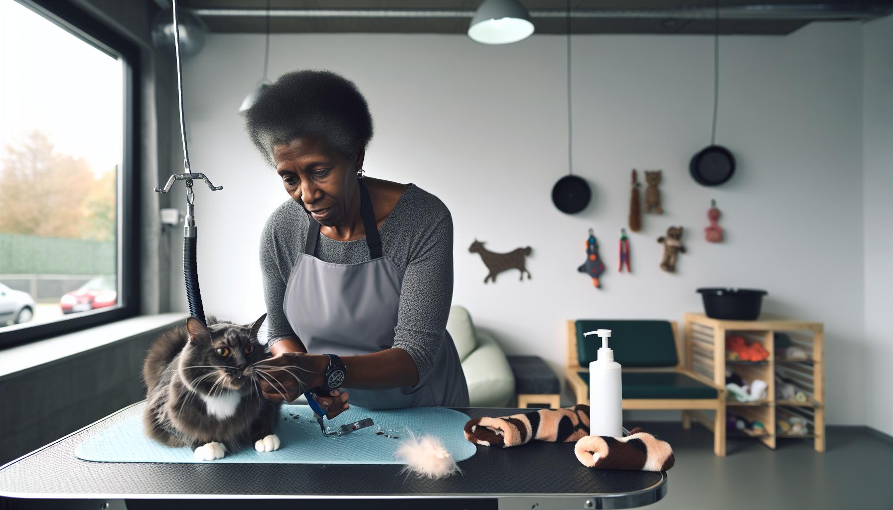 How groomers Handle Anxious or Nervous Cats‌ with‌ Care