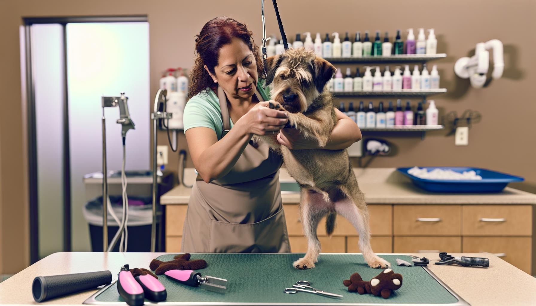 How ⁣Groomers Handle Anxious or Resistant Dogs ⁤During Nail Cuts