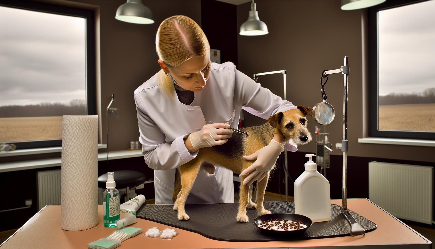How Groomers Safely Remove ticks Step-by-step