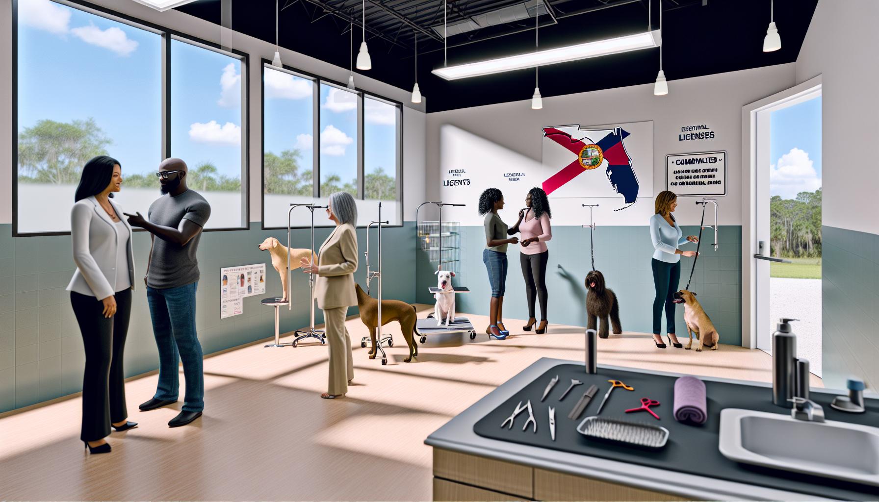 how to Legally Start a Dog Grooming Business in Florida