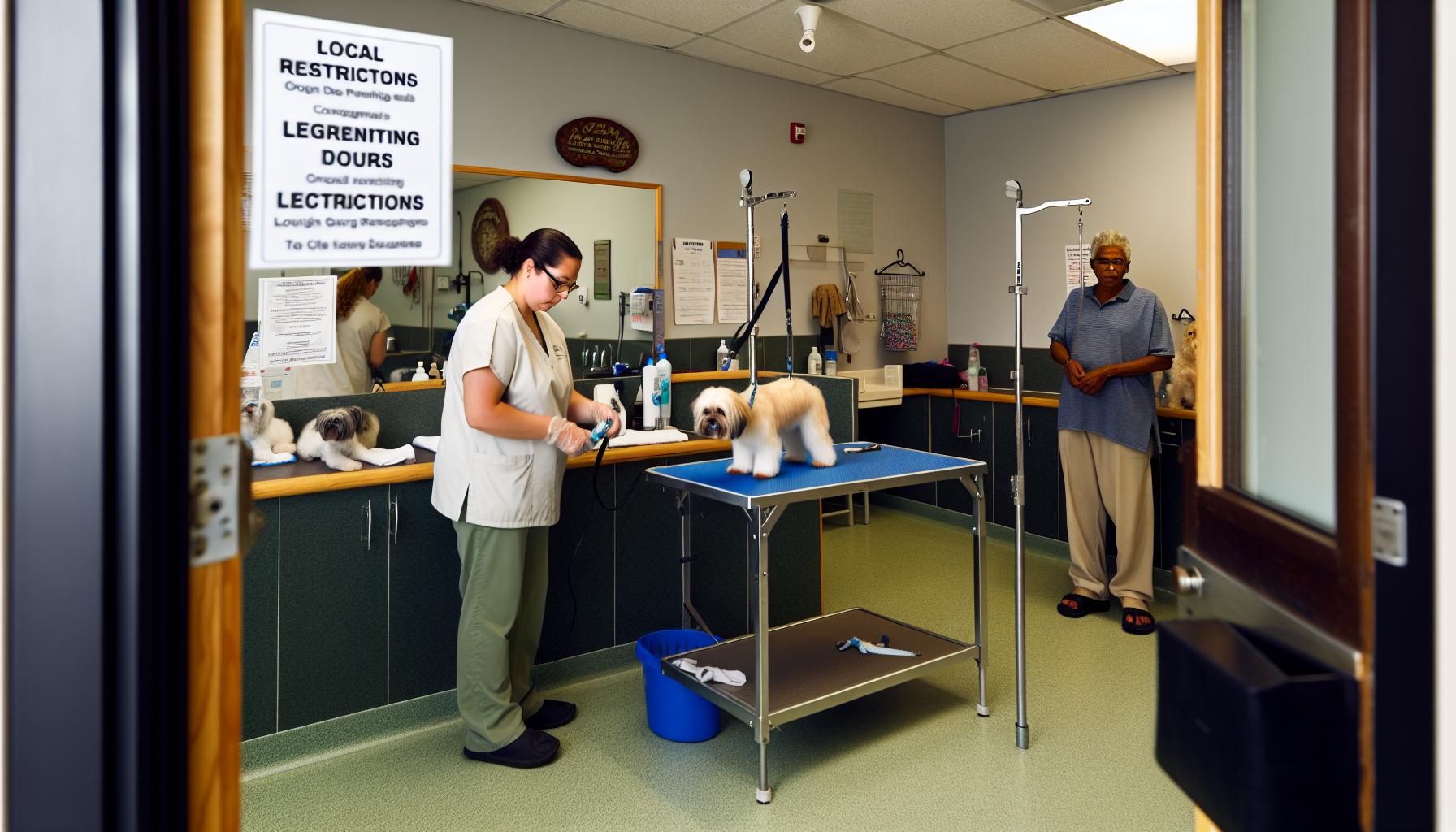 Will Dog Groomers Be Open? Current Operating Status 2 How Local Restrictions Impact dog Grooming Salons