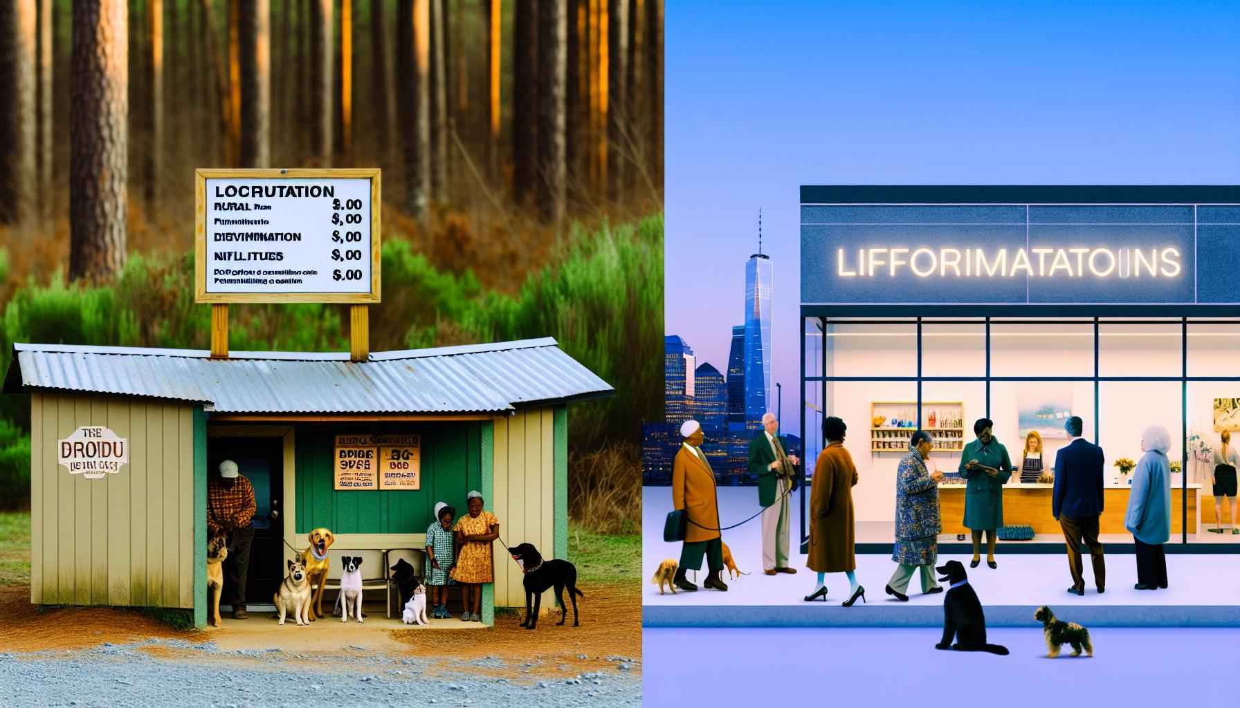 Impact of ‌Location ​on⁣ Dog Grooming​ Income