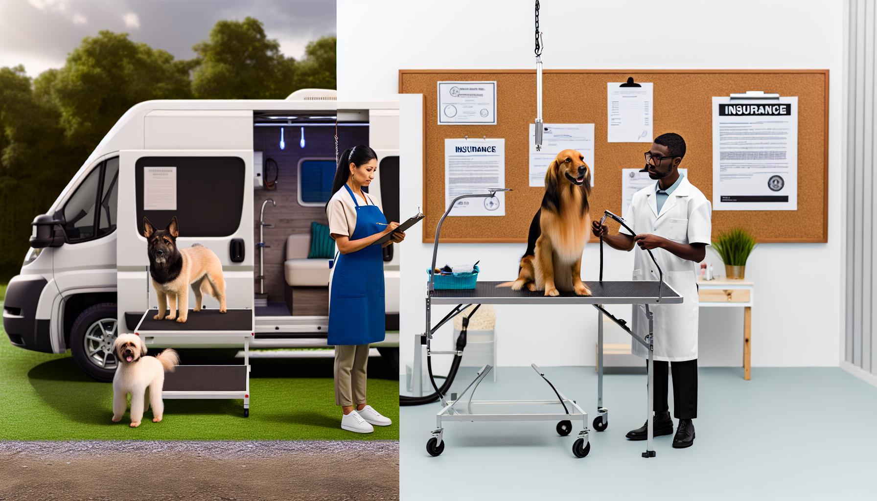 Insurance ‍Requirements for mobile vs. Salon Groomers