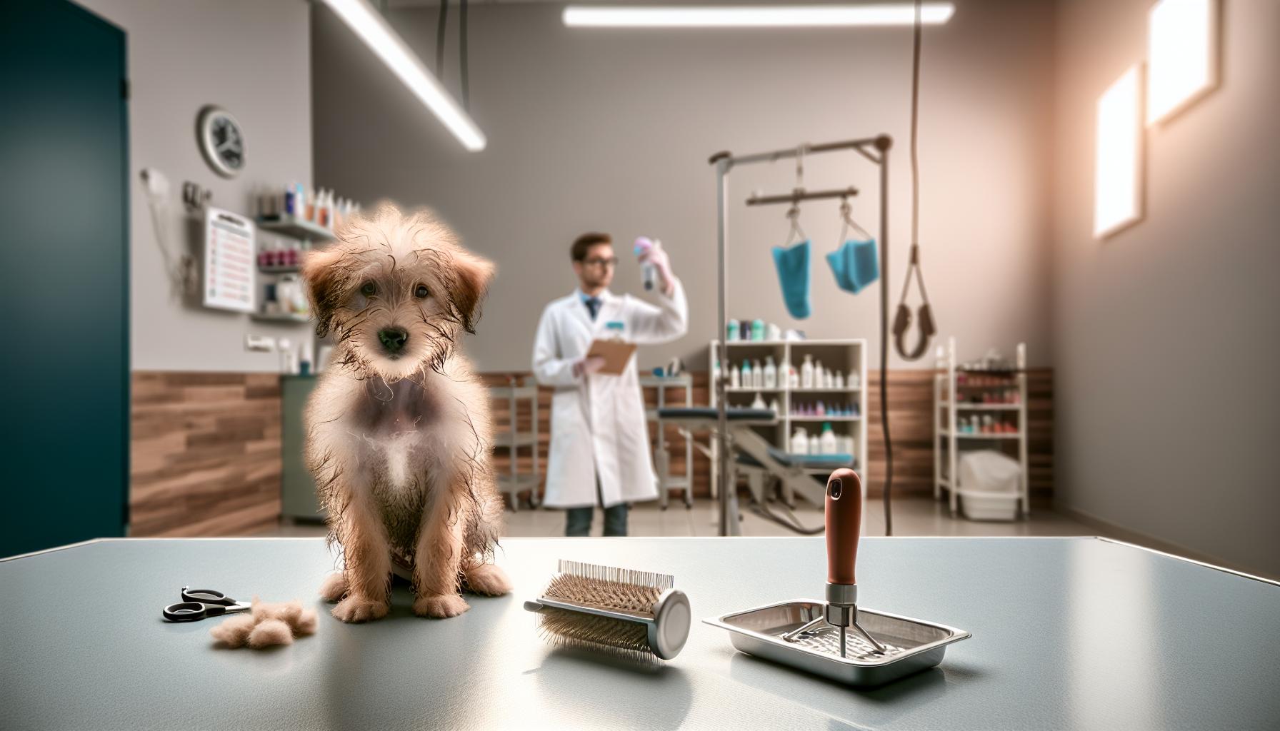 Knowing When to ​Postpone Puppy Grooming for Safety