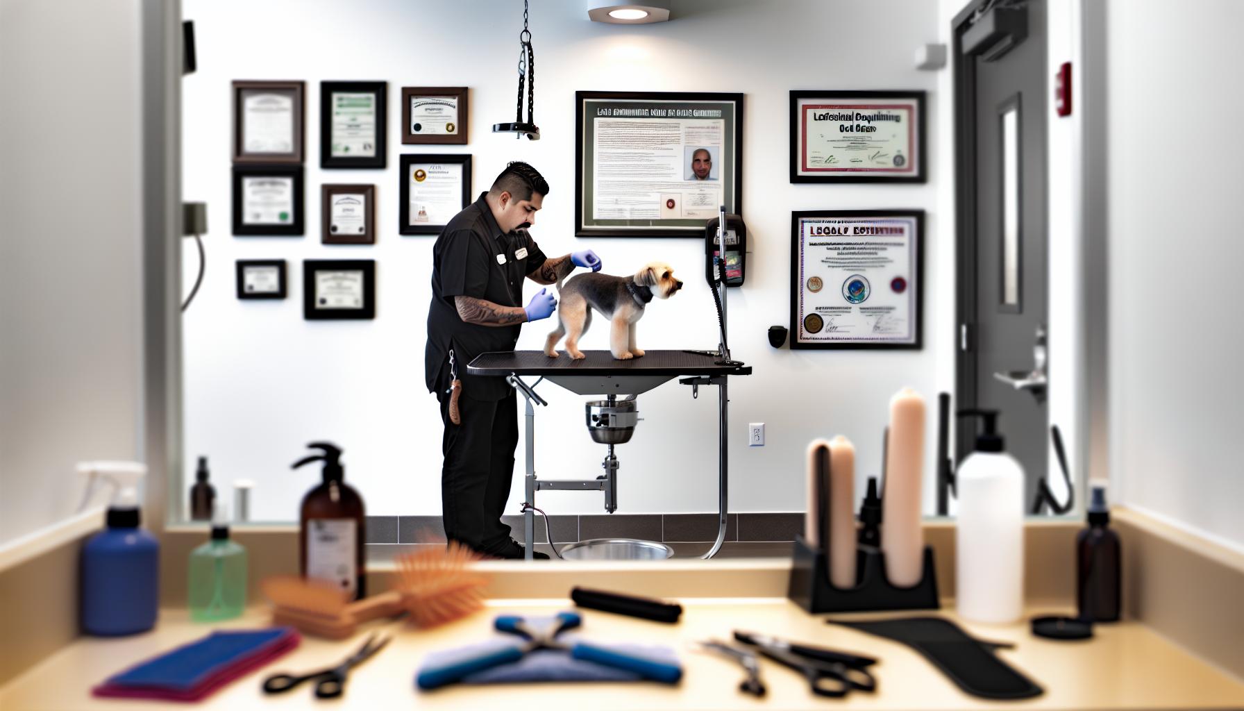 Legal Requirements and Regulations for Professional Dog Groomers