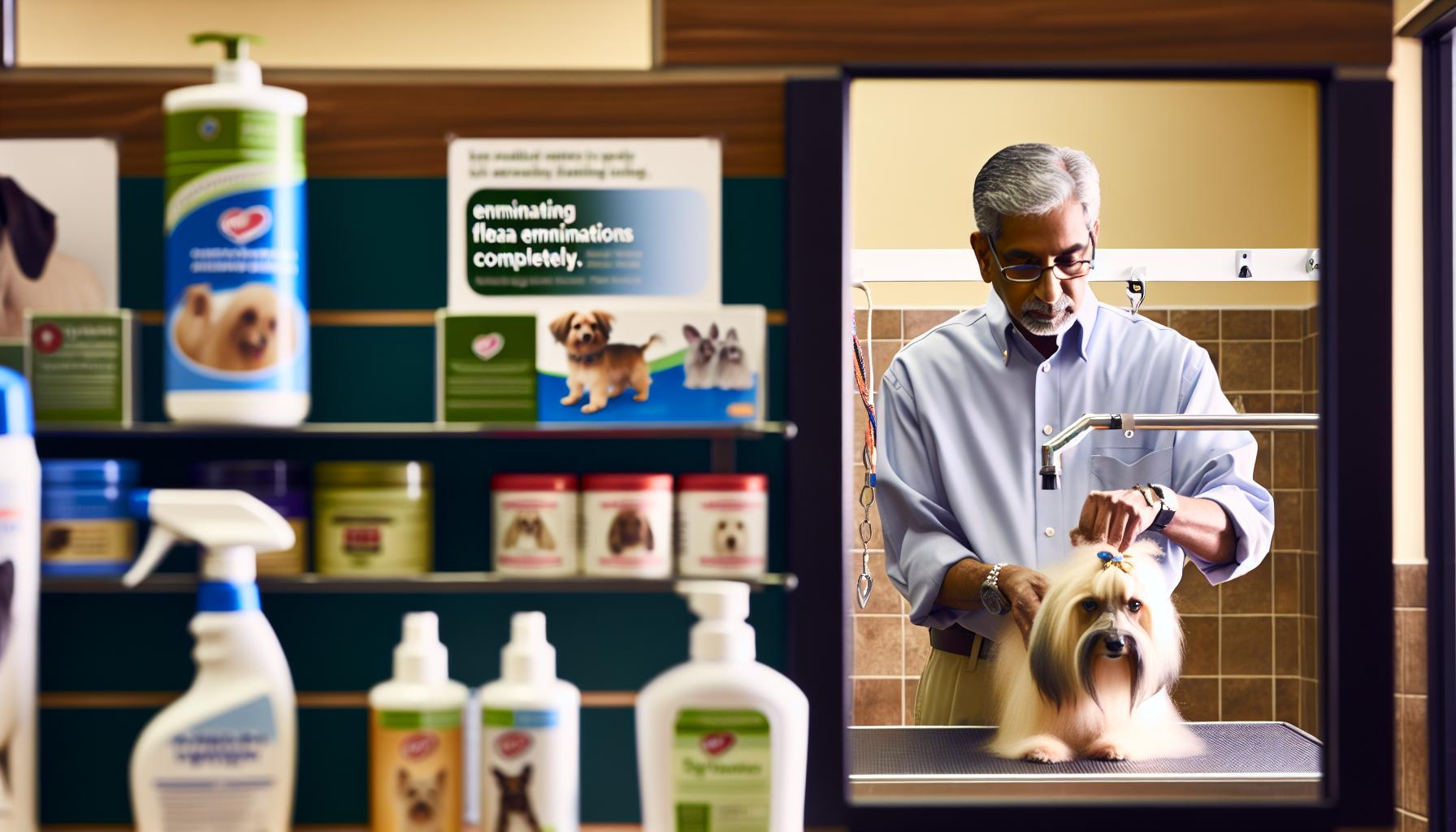 Limits Groomers Face in Eliminating Fleas completely