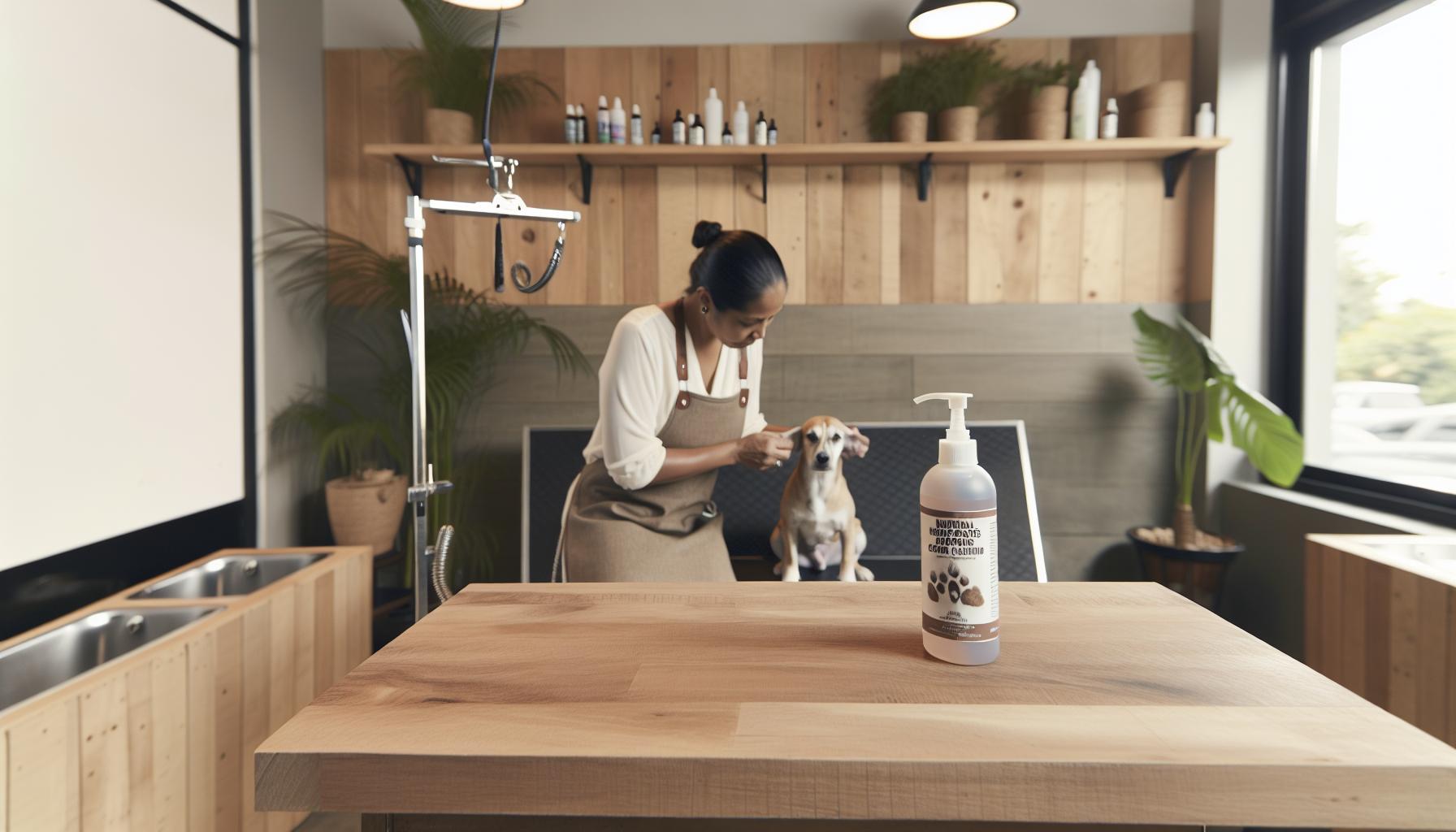 Natural solutions and Products Groomers trust for Ear​ Cleaning