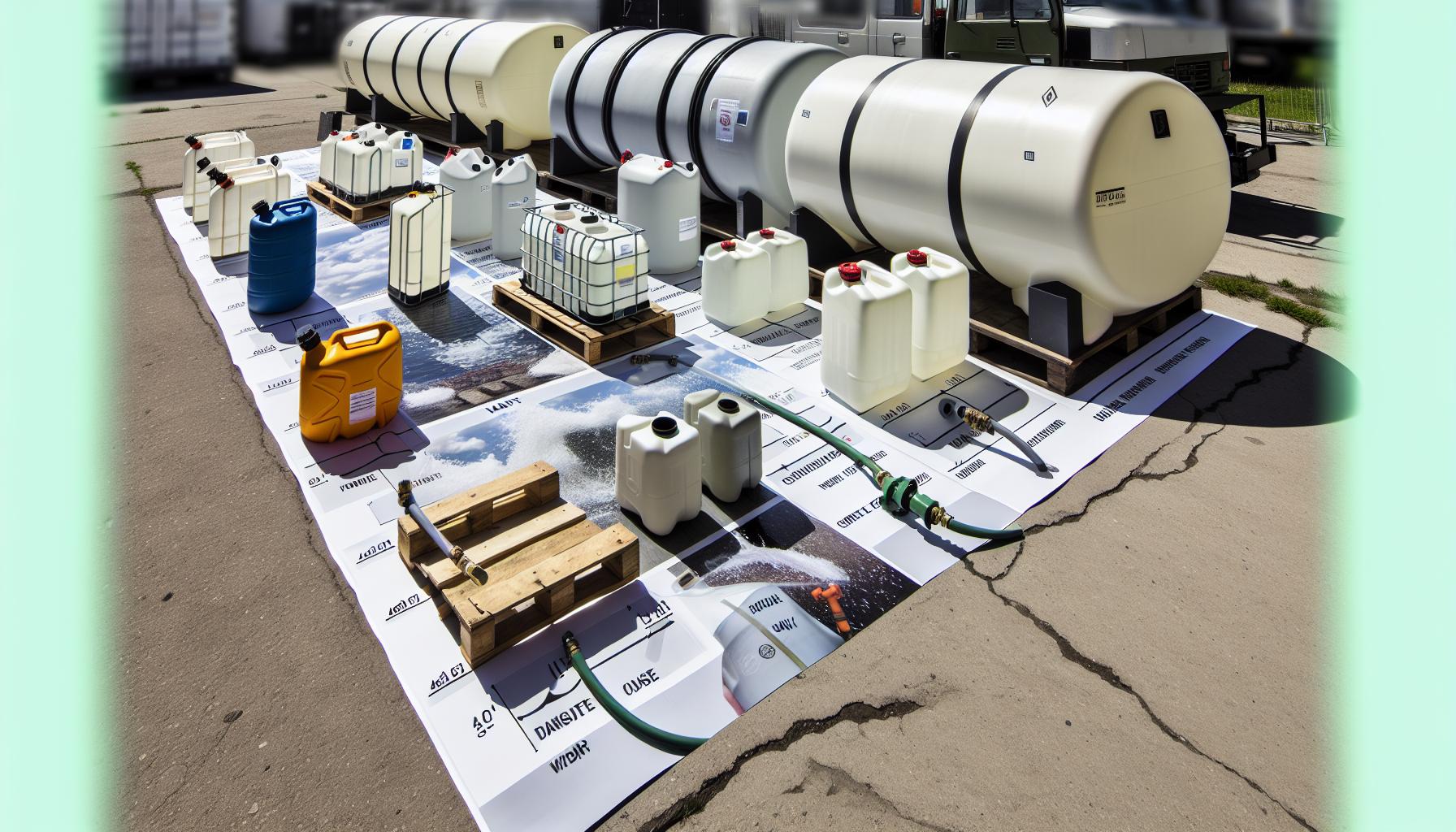 Portable Water Tanks: Types and Capacity Explained