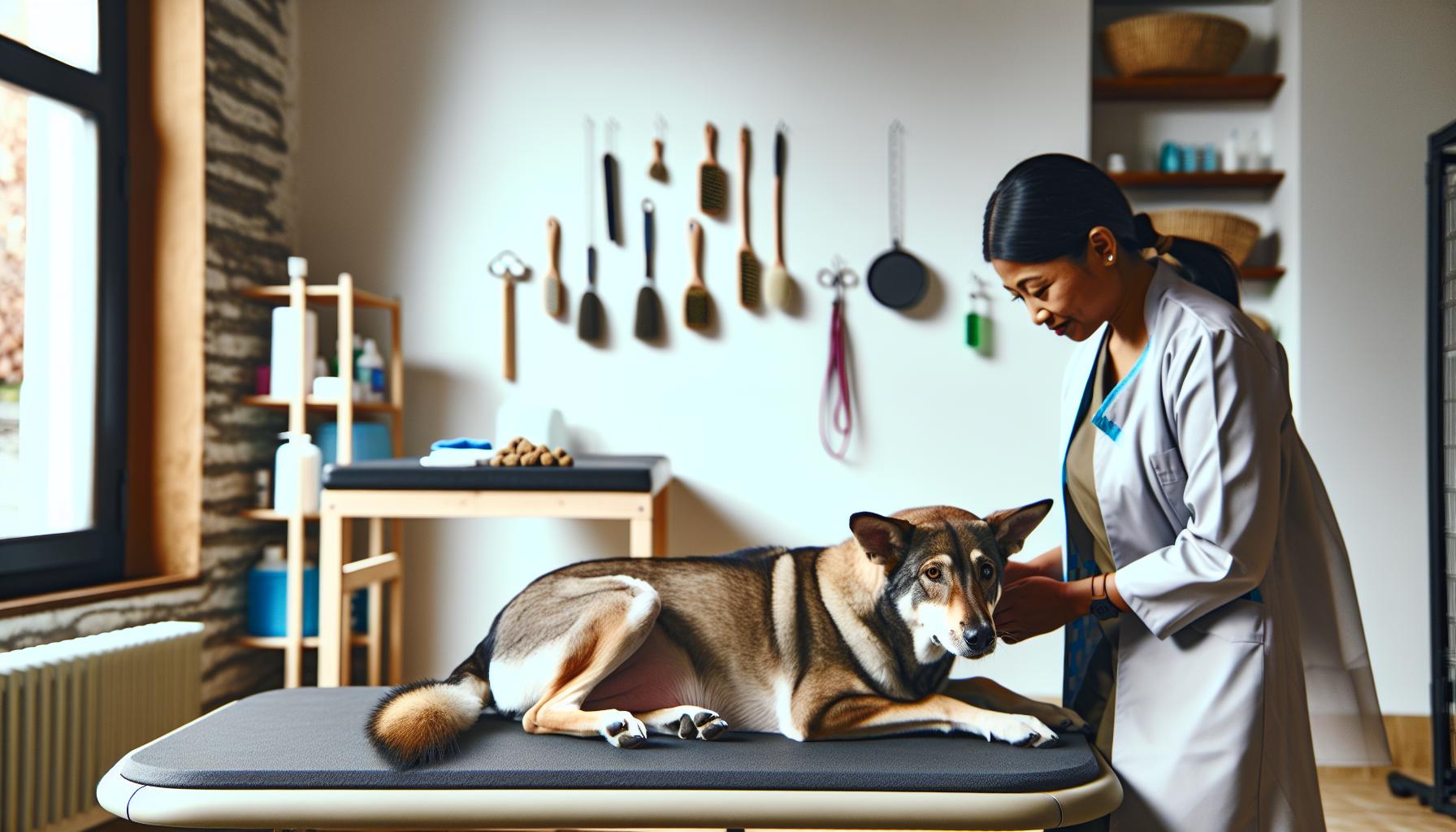 Post-Grooming Care and Monitoring for Pregnant Dogs