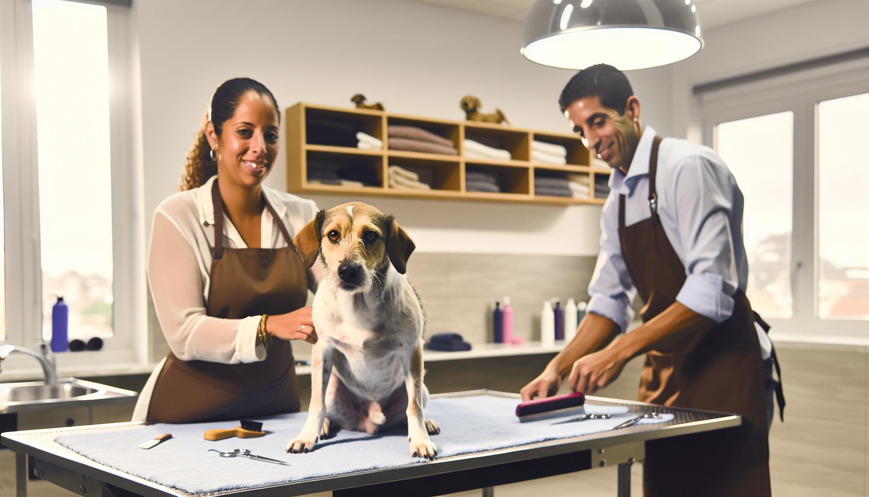 The Role of Grooming Environment in Dog Anxiety