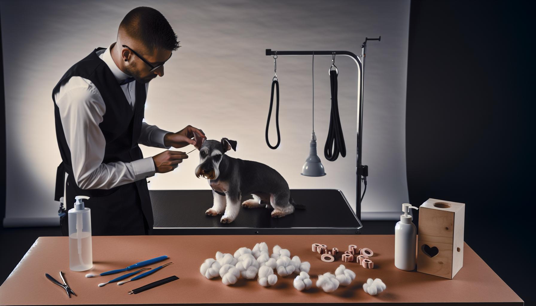 Step-by-Step Groomer's Ear Cleaning Routine