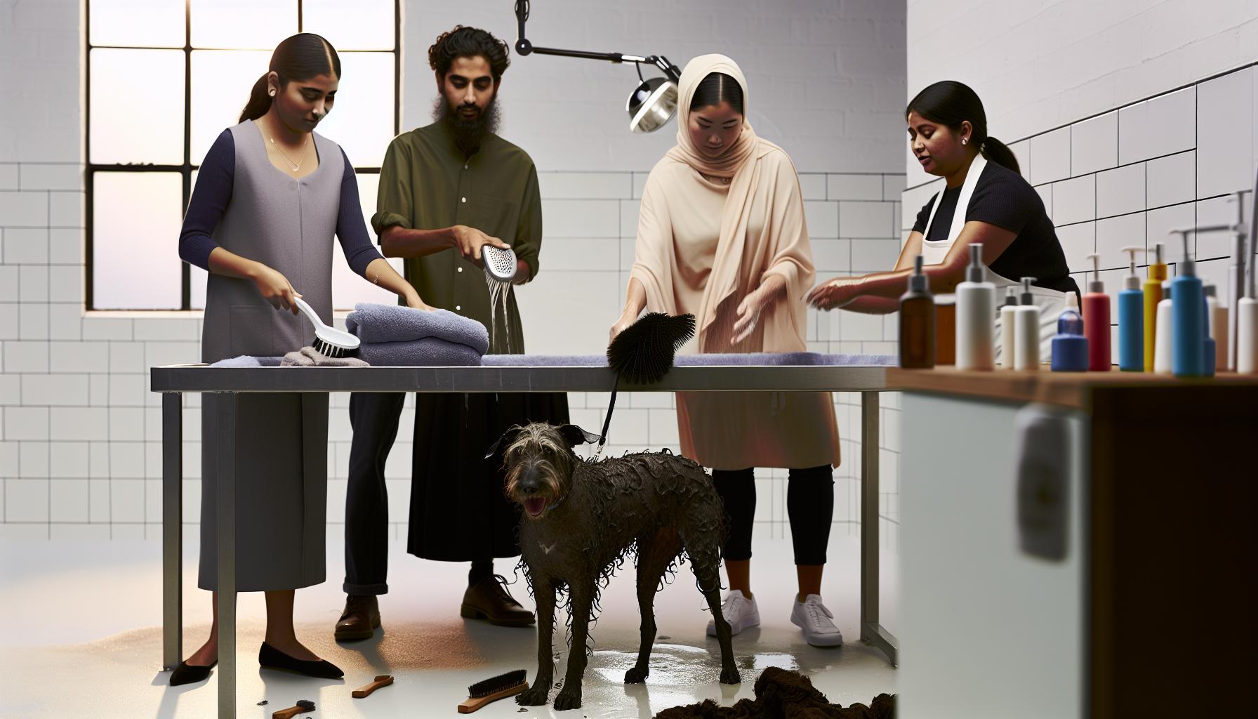 Step-by-Step Guide: ‌bathing and Brushing⁣ Matted Dogs