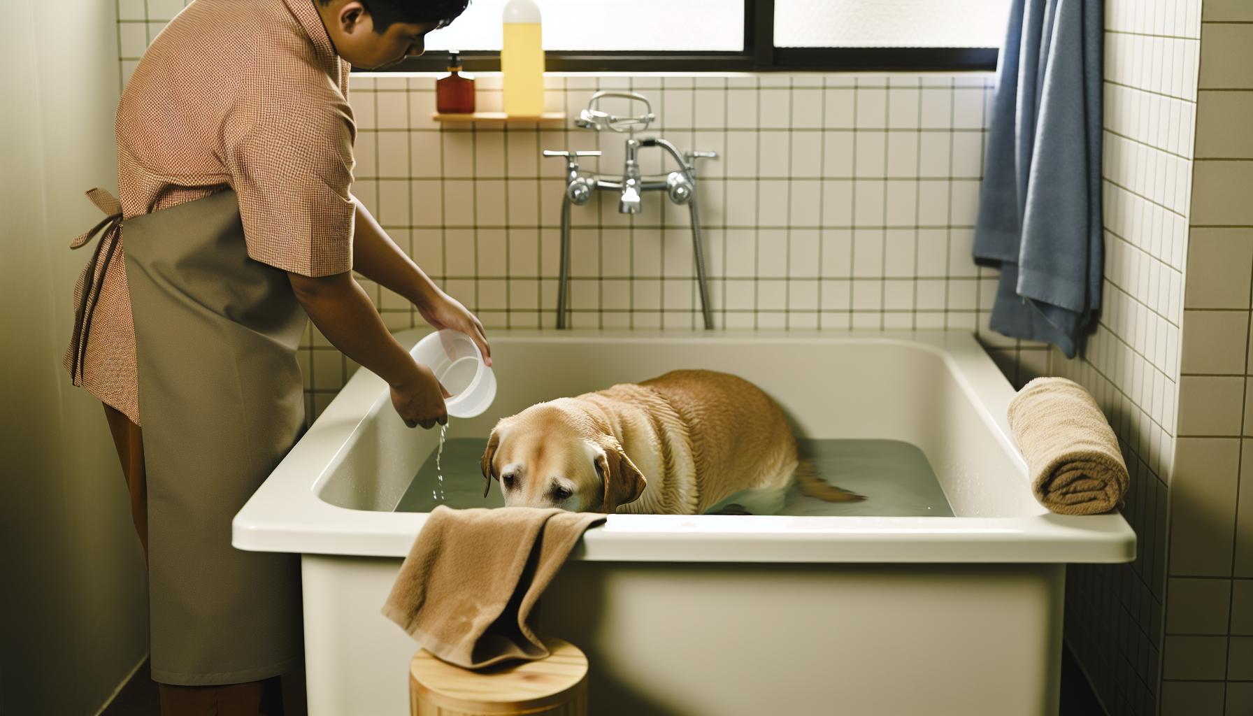 Step-by-Step Guide to a Calm, comfortable Dog Bath