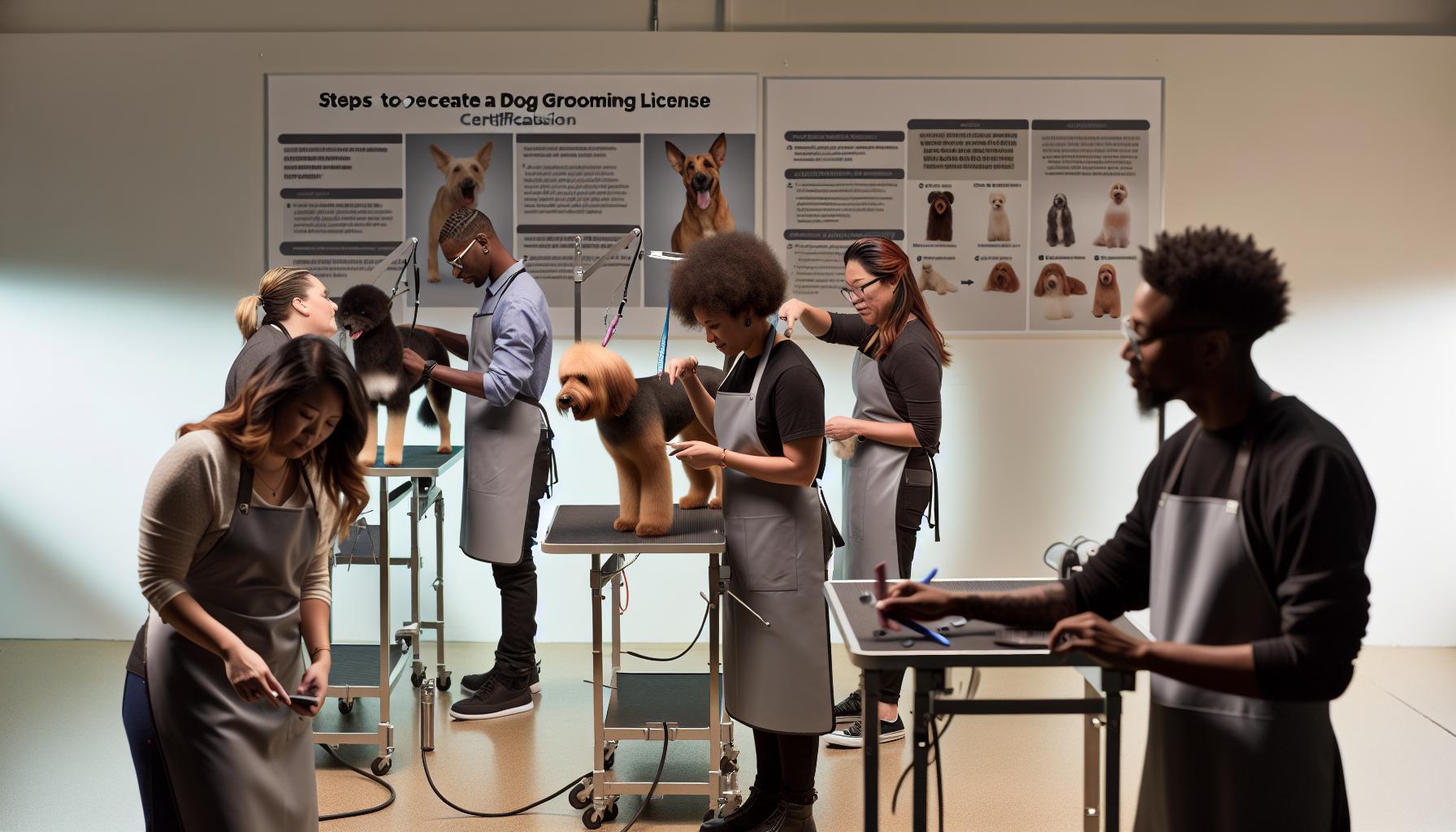 Steps to⁣ Get a Dog Grooming License If Needed