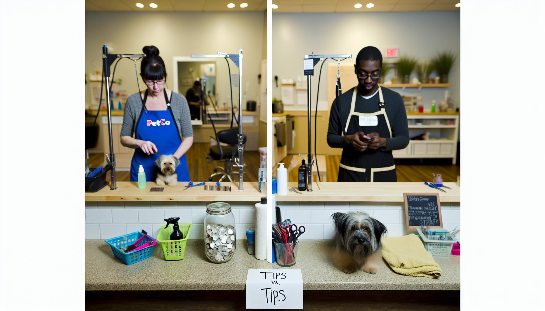 Tipping Practices⁣ Compared: Petco ​vs.‍ Independent⁣ Groomers