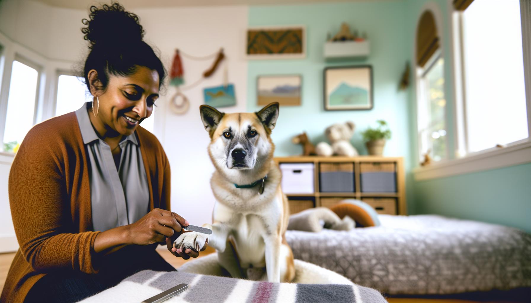 Tips⁤ for Calming Nervous Dogs During ‍Nail ⁢Care