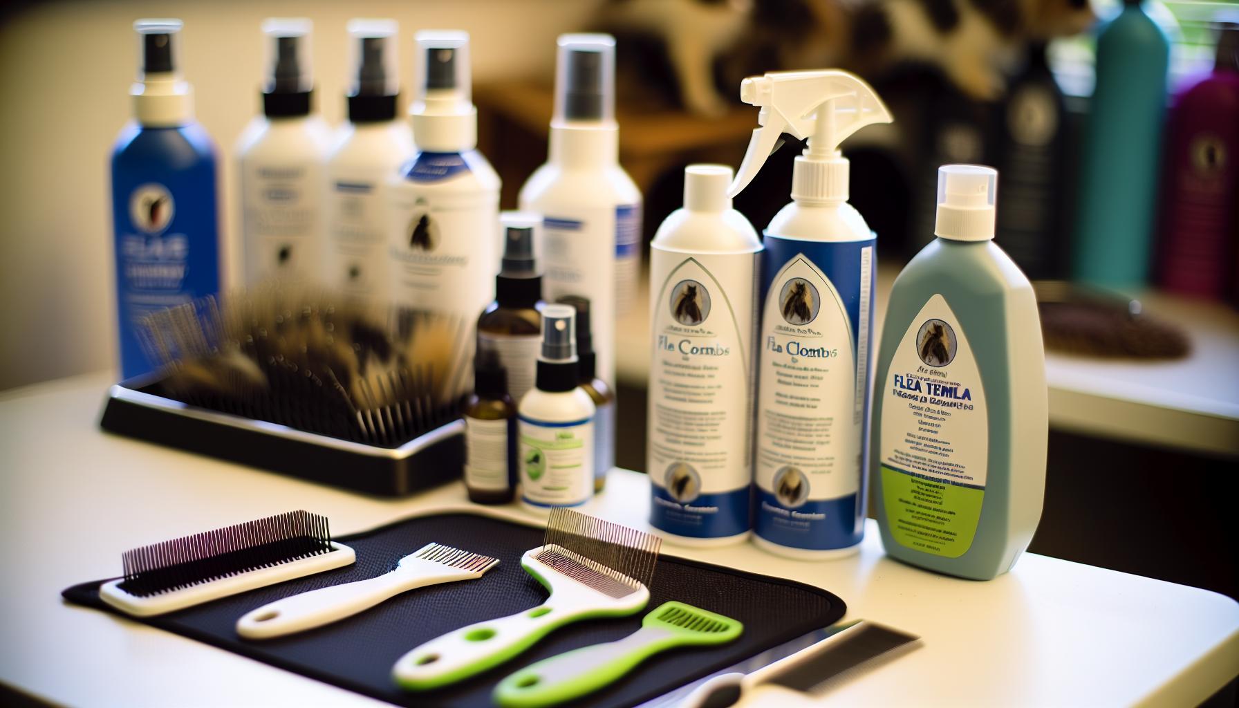 Tools and Products Groomers use for Flea Removal