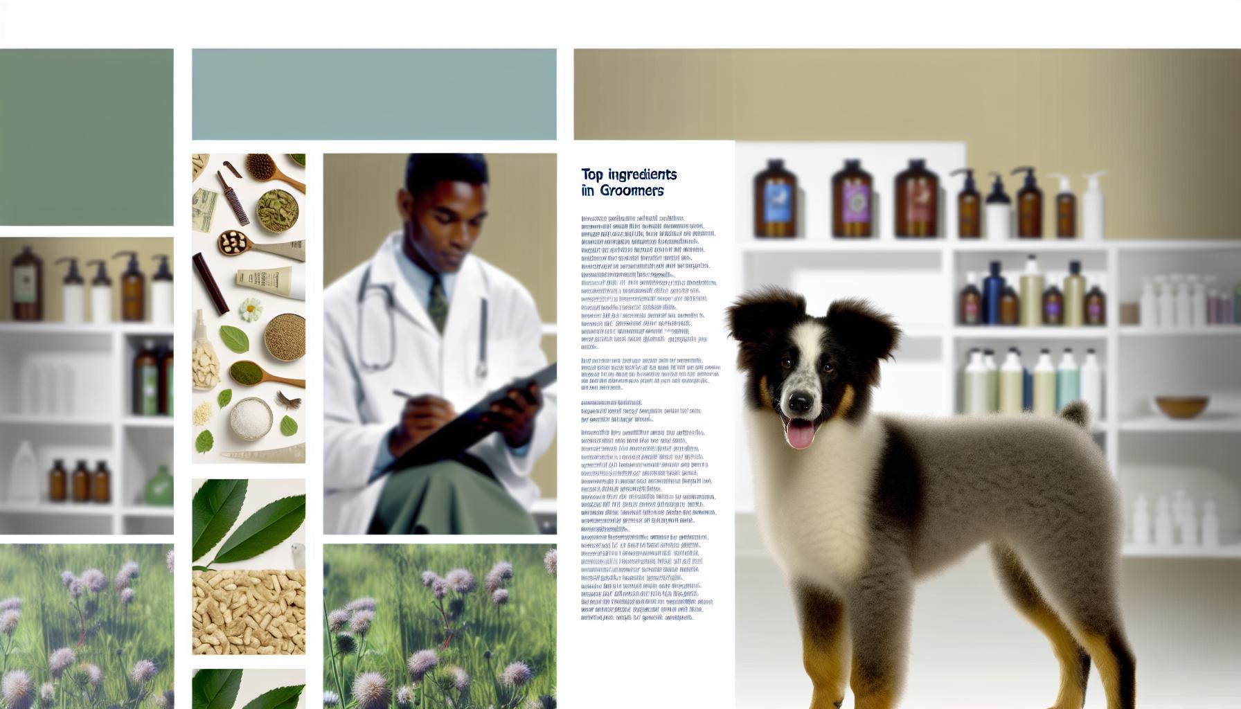 Top Ingredients in Groomers' Favorite Shampoos