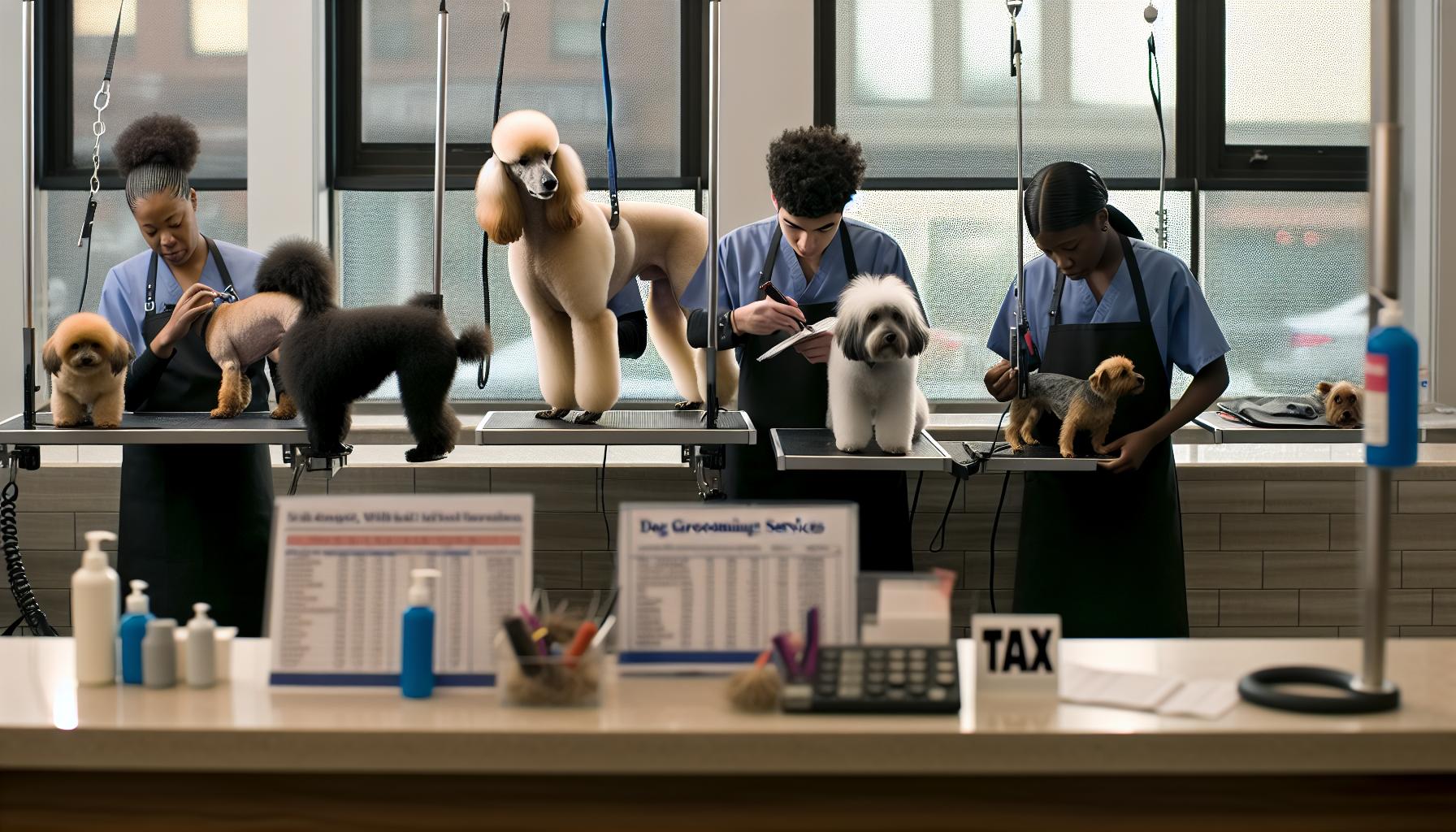 Do Dog Groomers Charge Sales Tax: Pricing and Tax Explained 1 Understanding When Dog Grooming Services Require Sales Tax