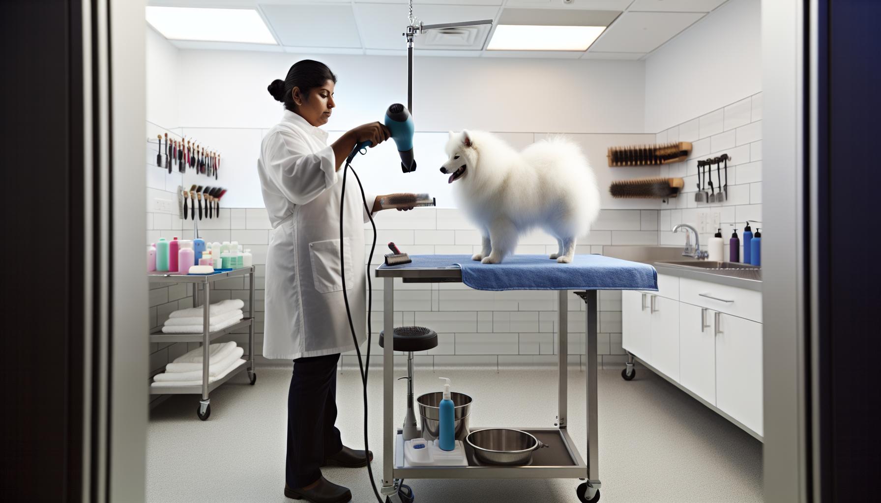 How Do Dog Groomers Dry Dogs: Professional Drying Methods 4 Using High-Velocity Dryers: Tips and Techniques